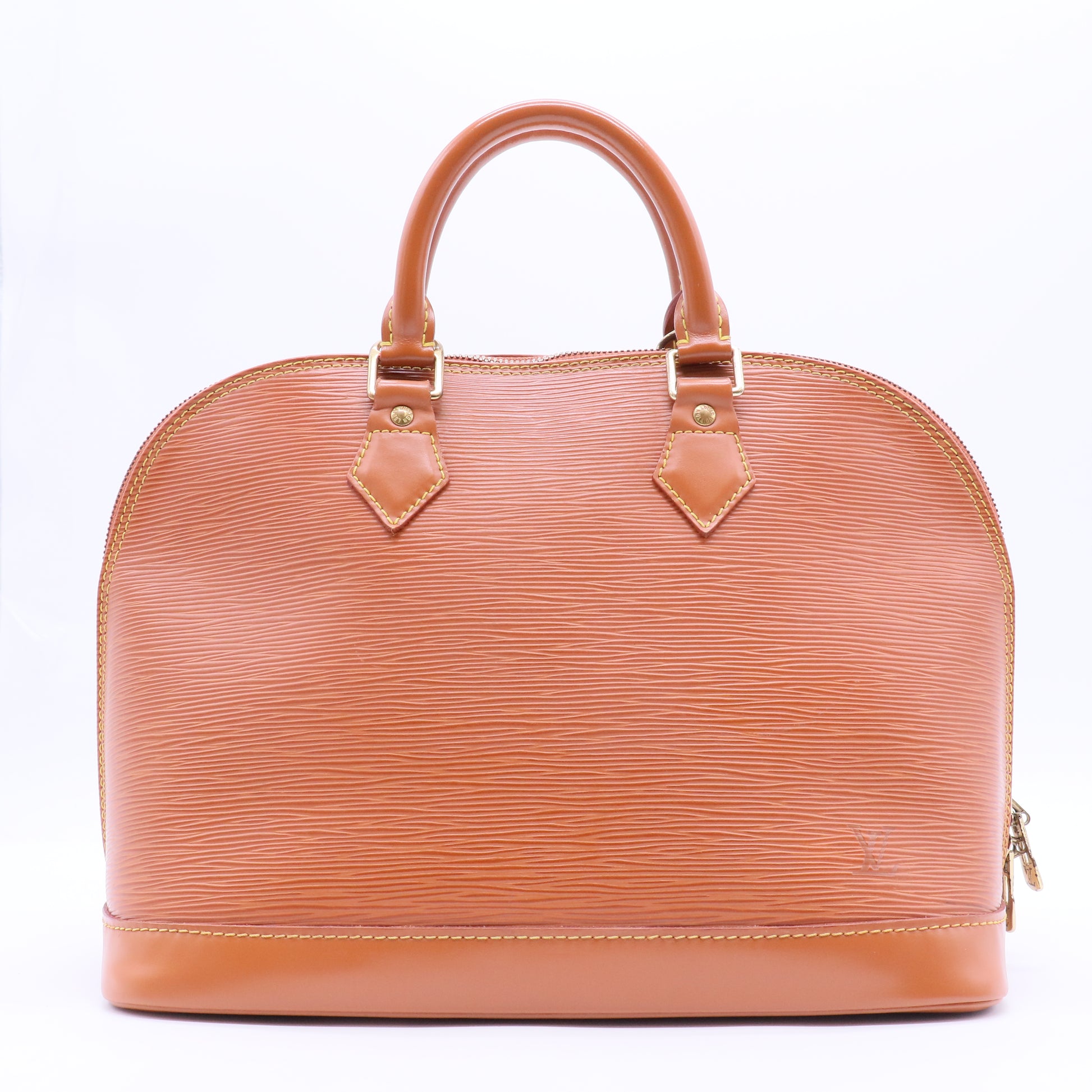 Louis Vuitton Alma Hand Bag Leather Handbag twins