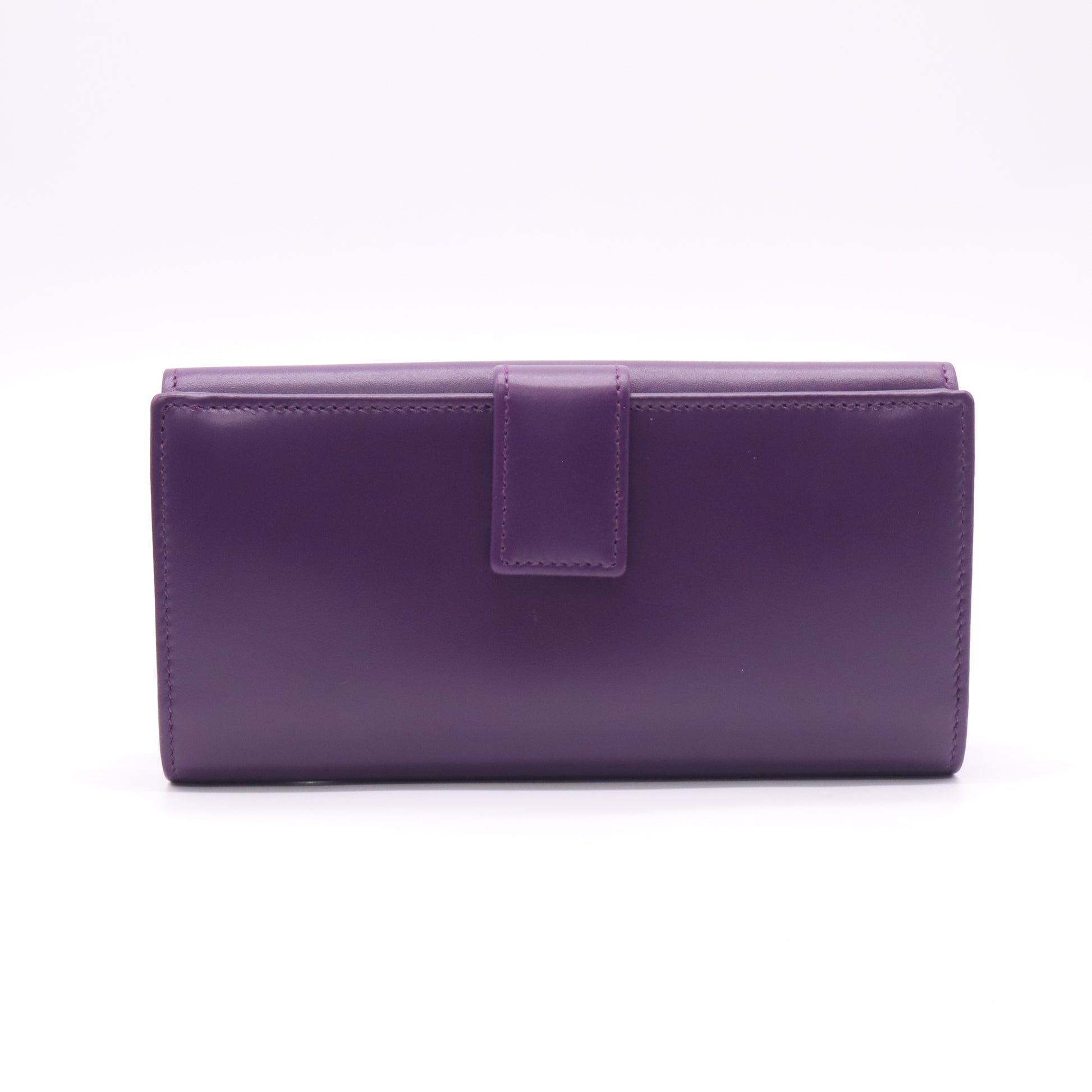 Soft Deer Leather Purple Wallet W22572