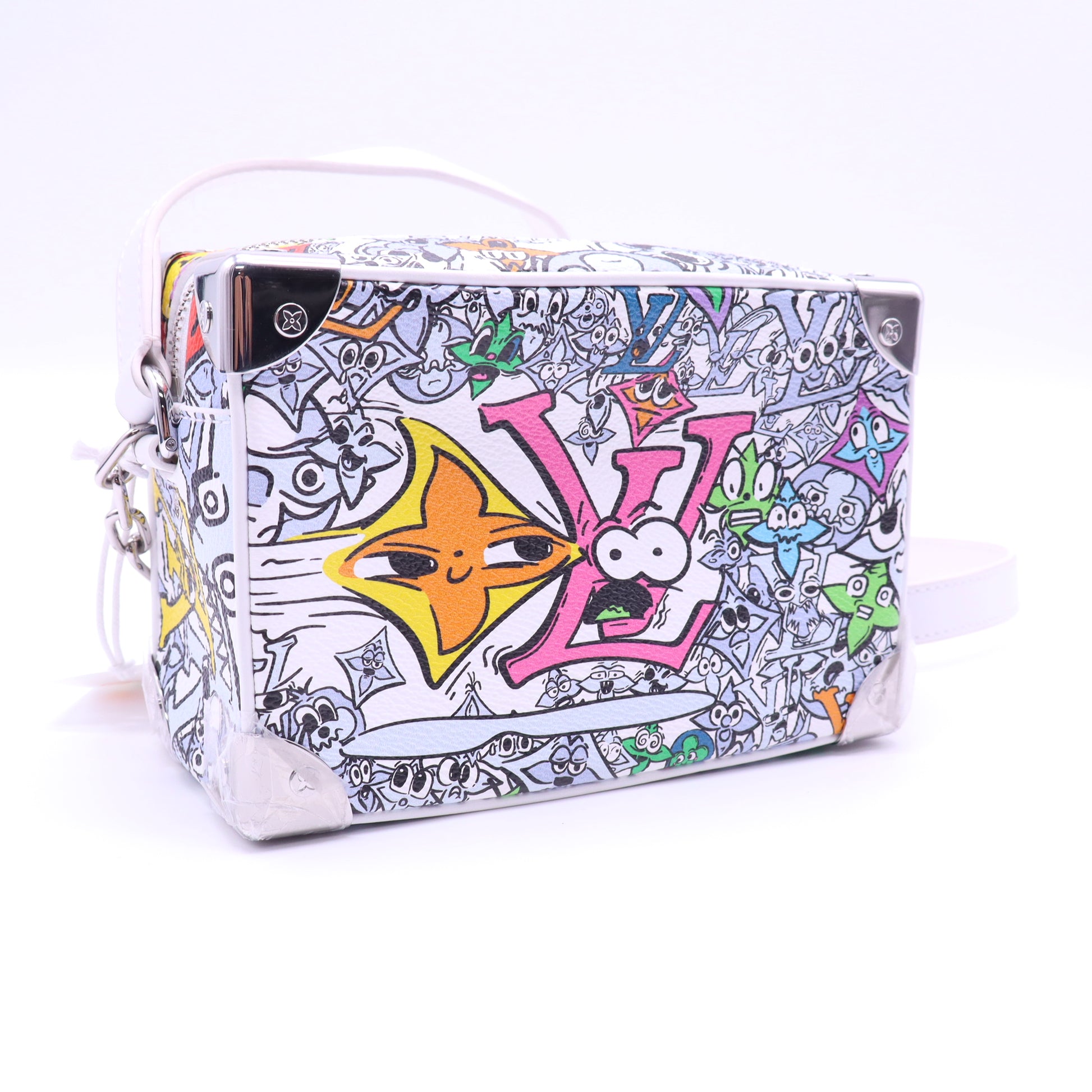 Louis Vuitton Mini Soft Trunk Comics twins LDJ4095
