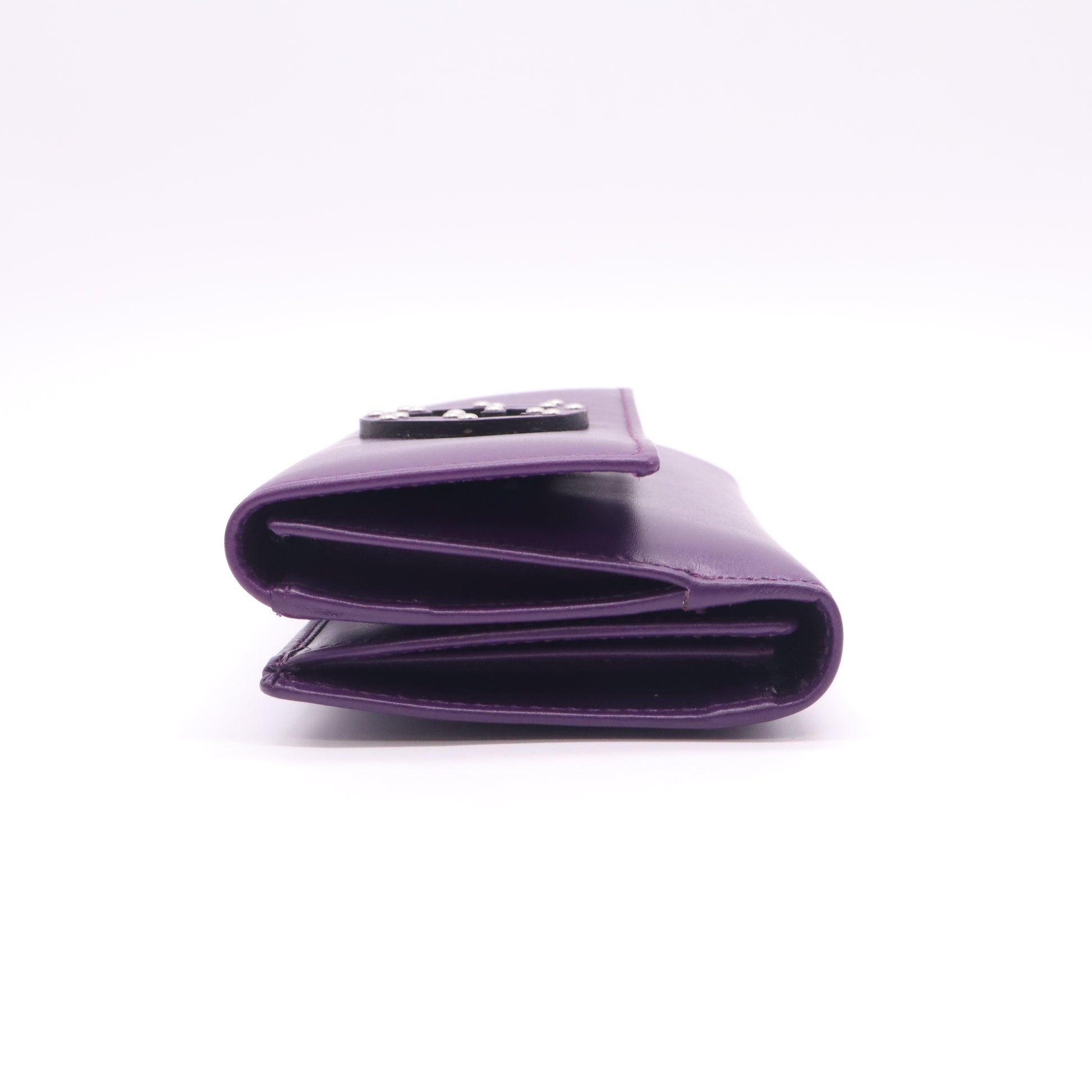 Soft Deer Leather Purple Wallet W22572