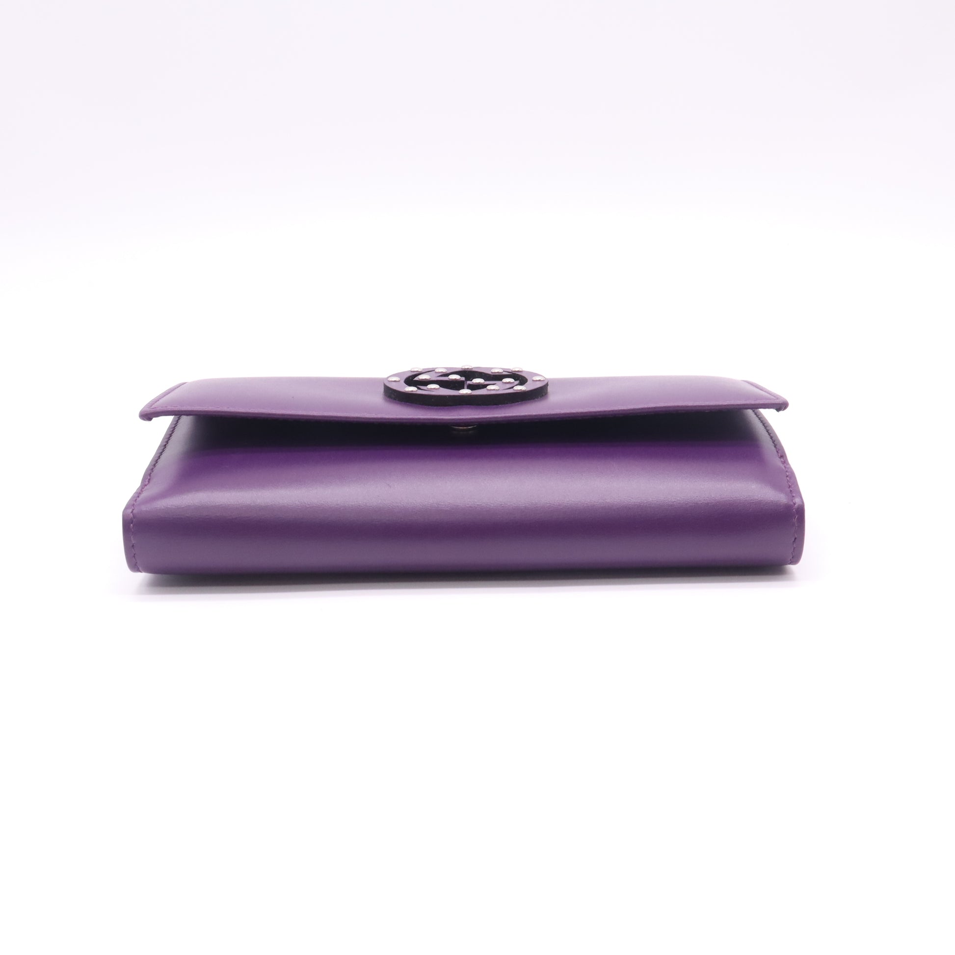 Soft Deer Leather Purple Wallet W22572