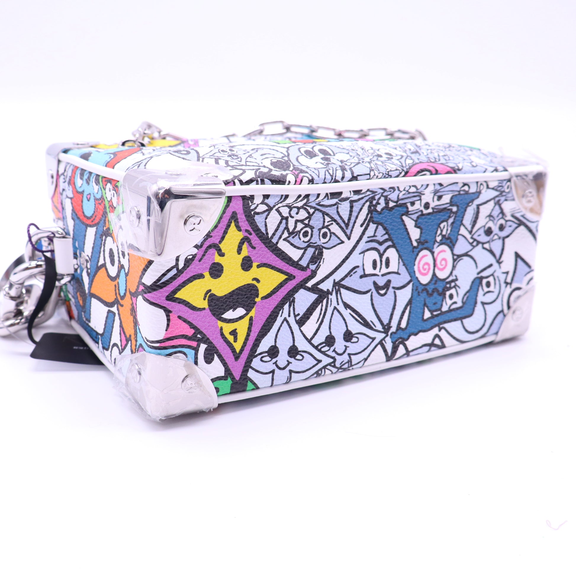 Louis Vuitton Mini Soft Trunk Comics twins LDJ4095