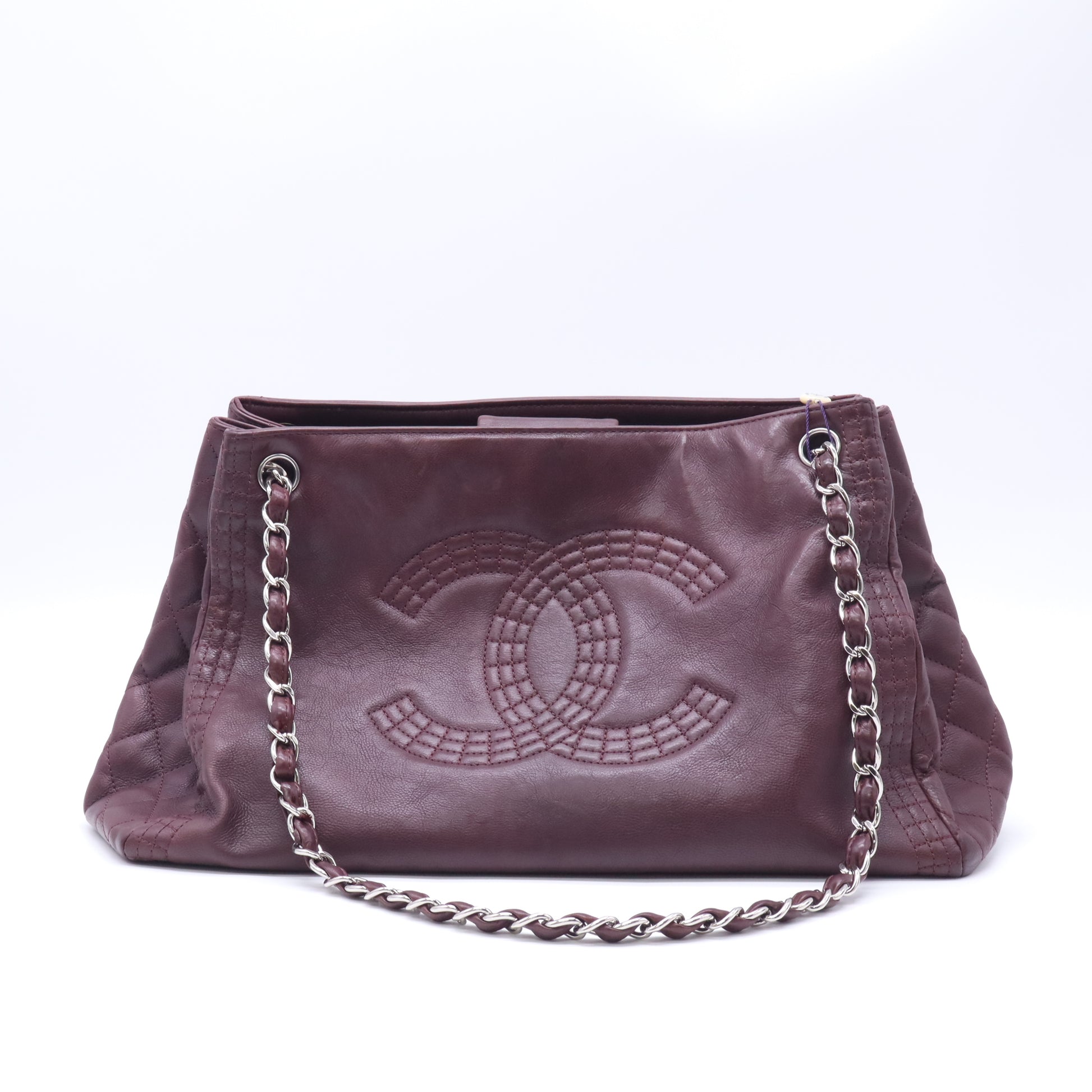 Coco Bengal Accordion Tote Calfskin Large Twins B23933