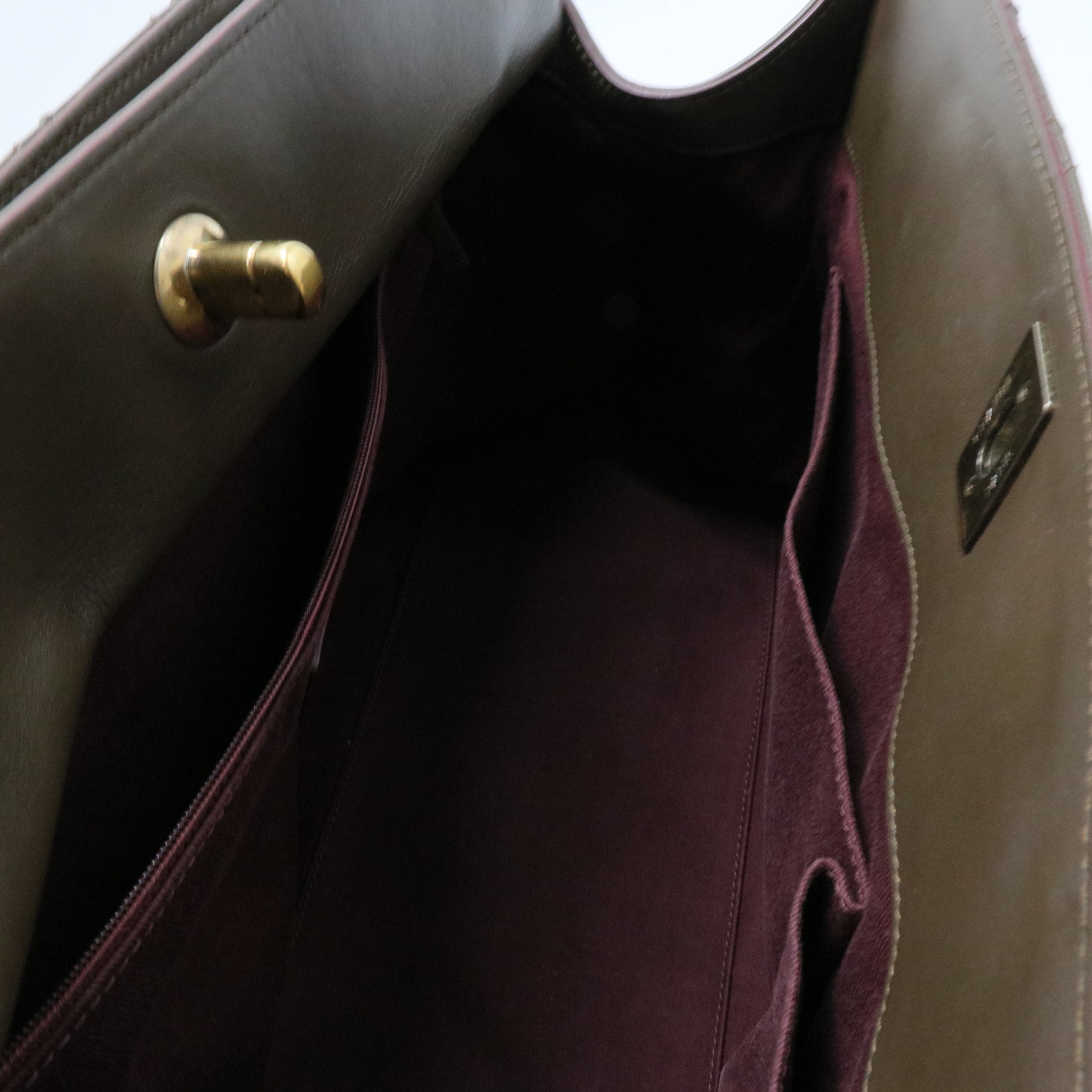 Perfect Edge Tote Quilted Leather Large