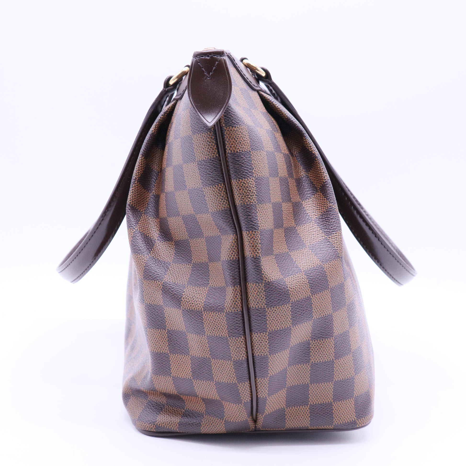 Louis Vuitton Westminster PM Damier Ebene Tote Shoulder Bag Brown