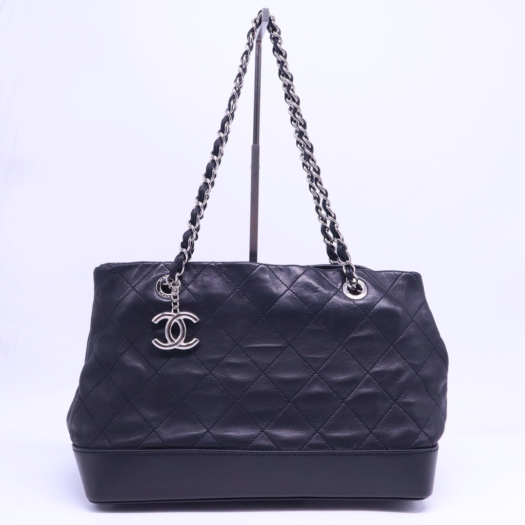 Chanel Lambskin CC Charm Mini Shopping Tote B20903