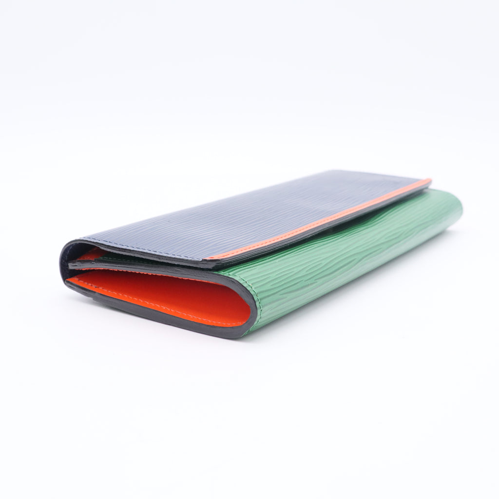 Tricolor Epi Leather Flore Wallet
