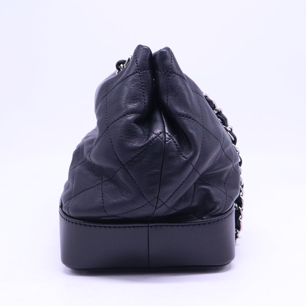 Chanel Lambskin CC Charm Mini Shopping Tote B20903