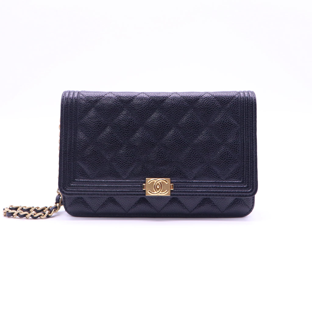 Chanel Boy Wallet On Chain (WOC) twins LDJ4081