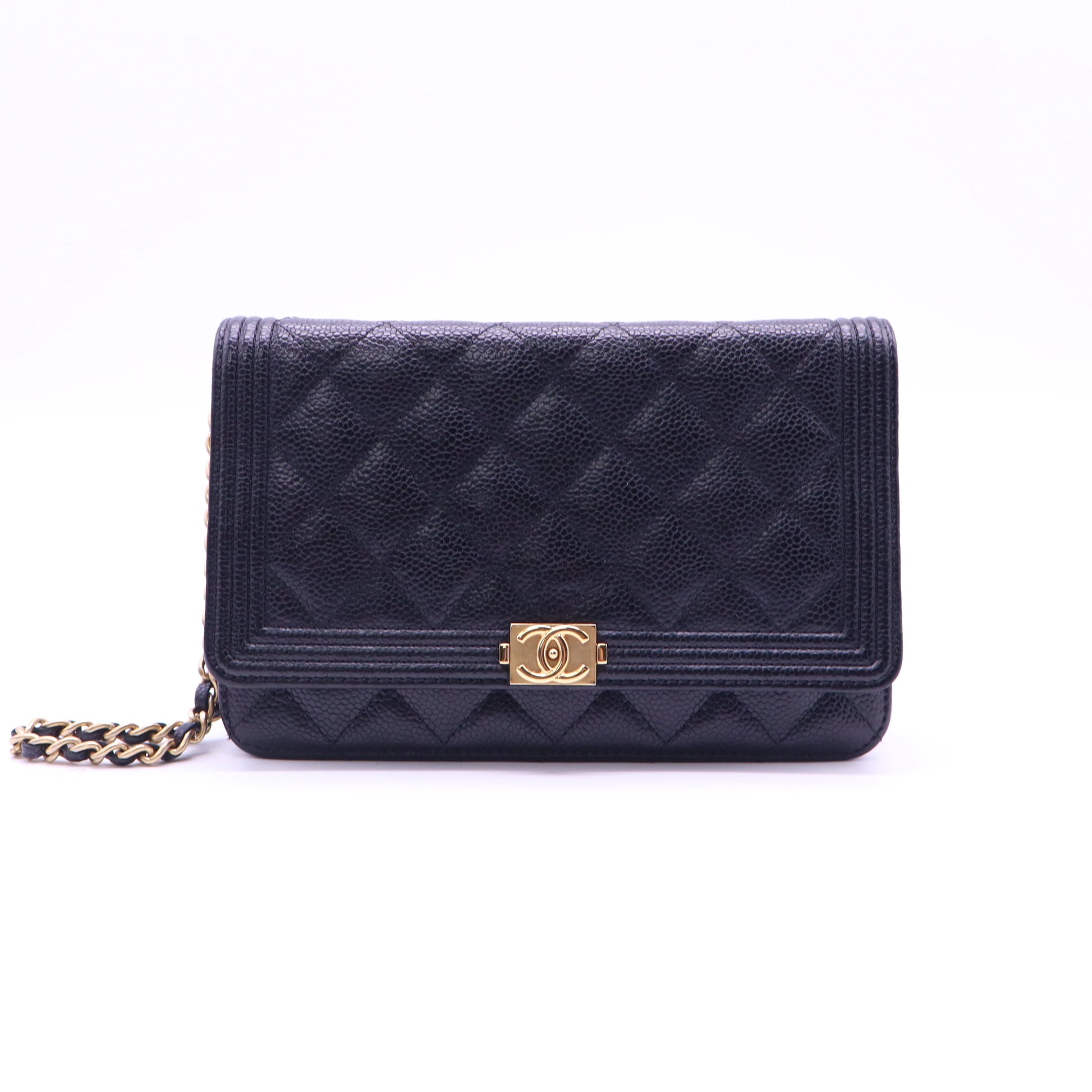 Chanel Boy Wallet On Chain (WOC) twins LDJ4081