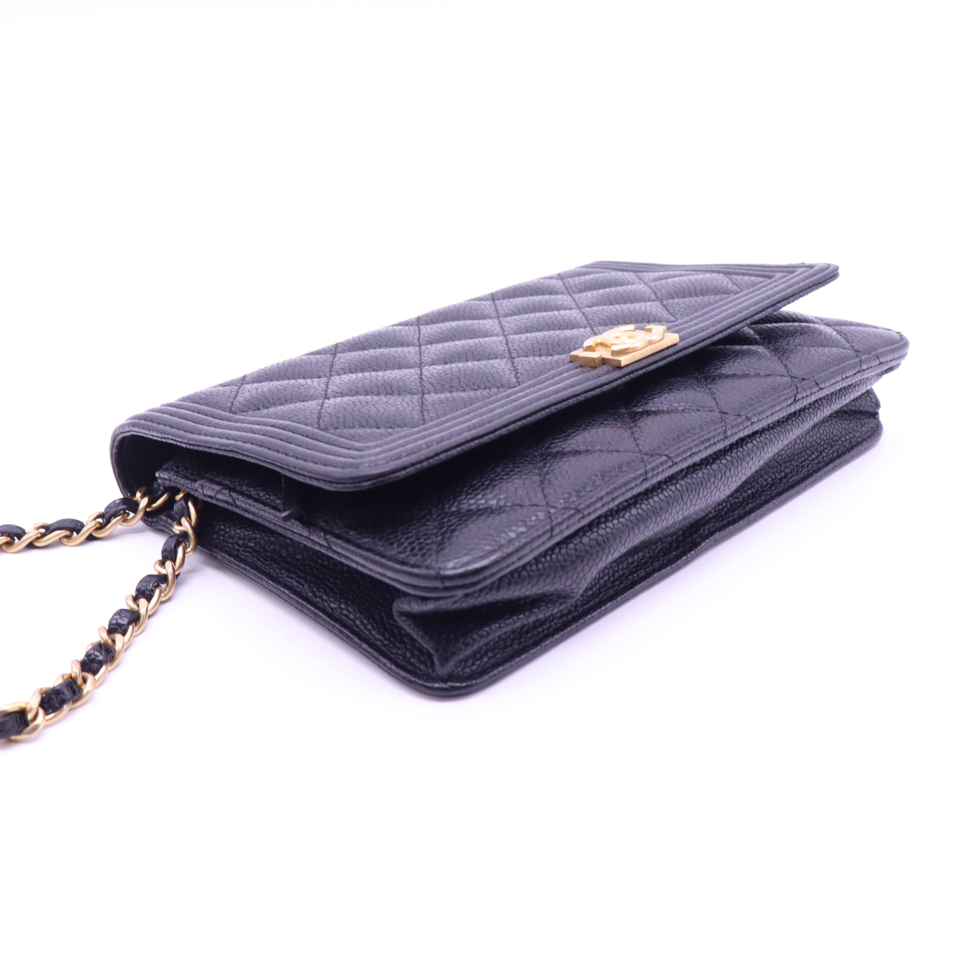 Chanel Boy Wallet On Chain (WOC) twins LDJ4081