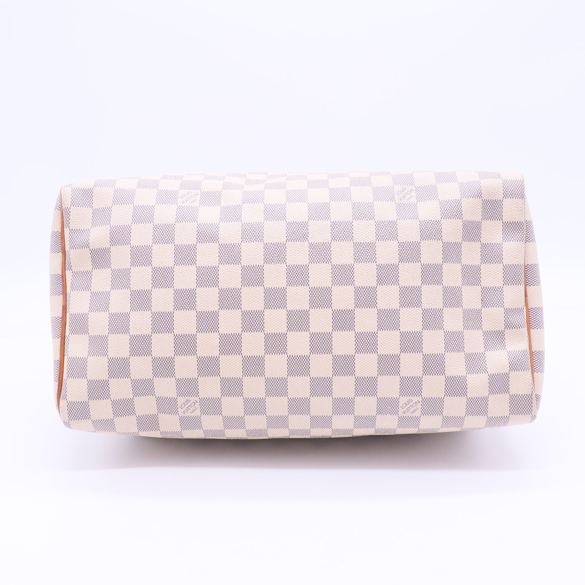 Louis Vuitton Speedy 35 Damier Azur Handbag twins