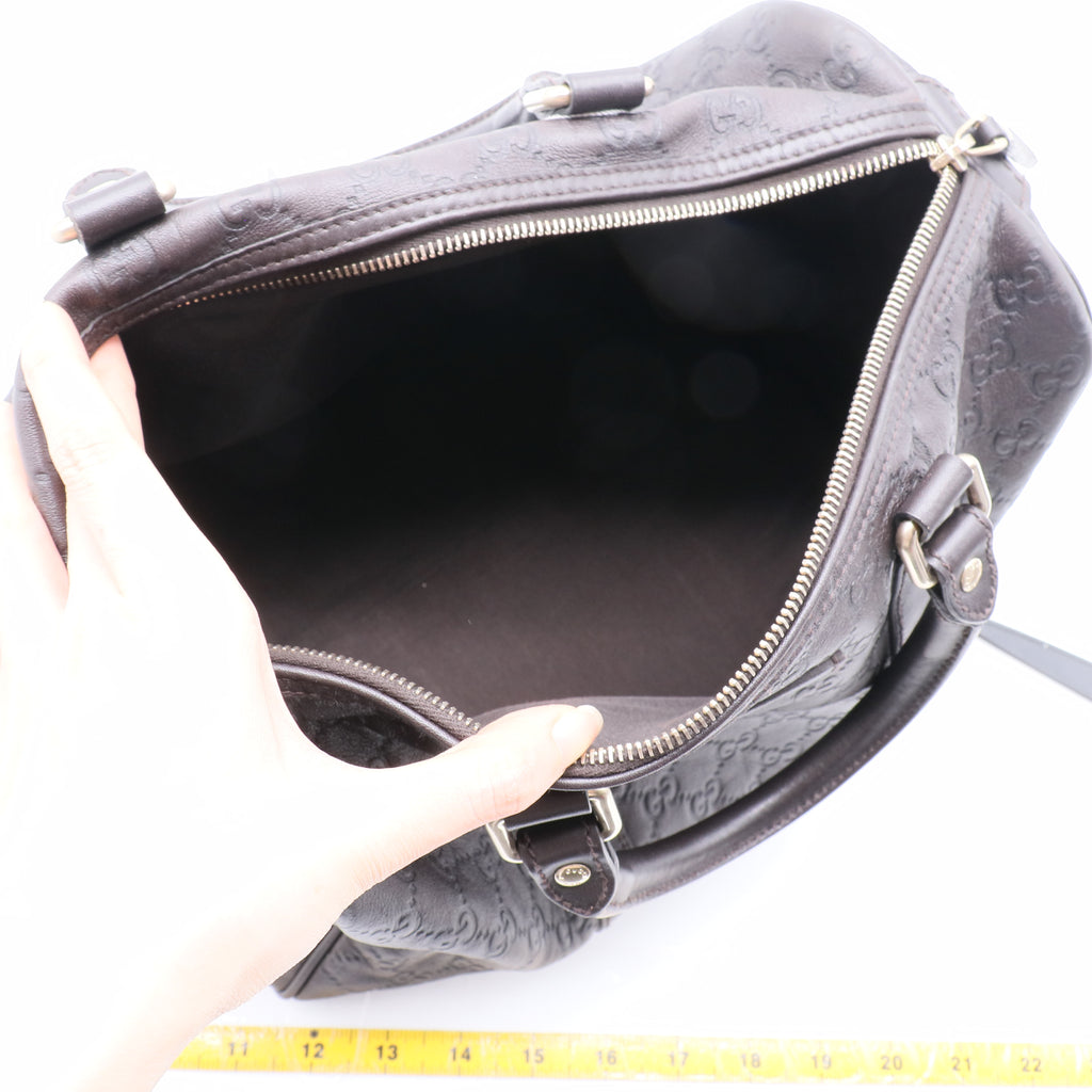 Gucci Guccissima Leather Joy Boston Bag twins B21945