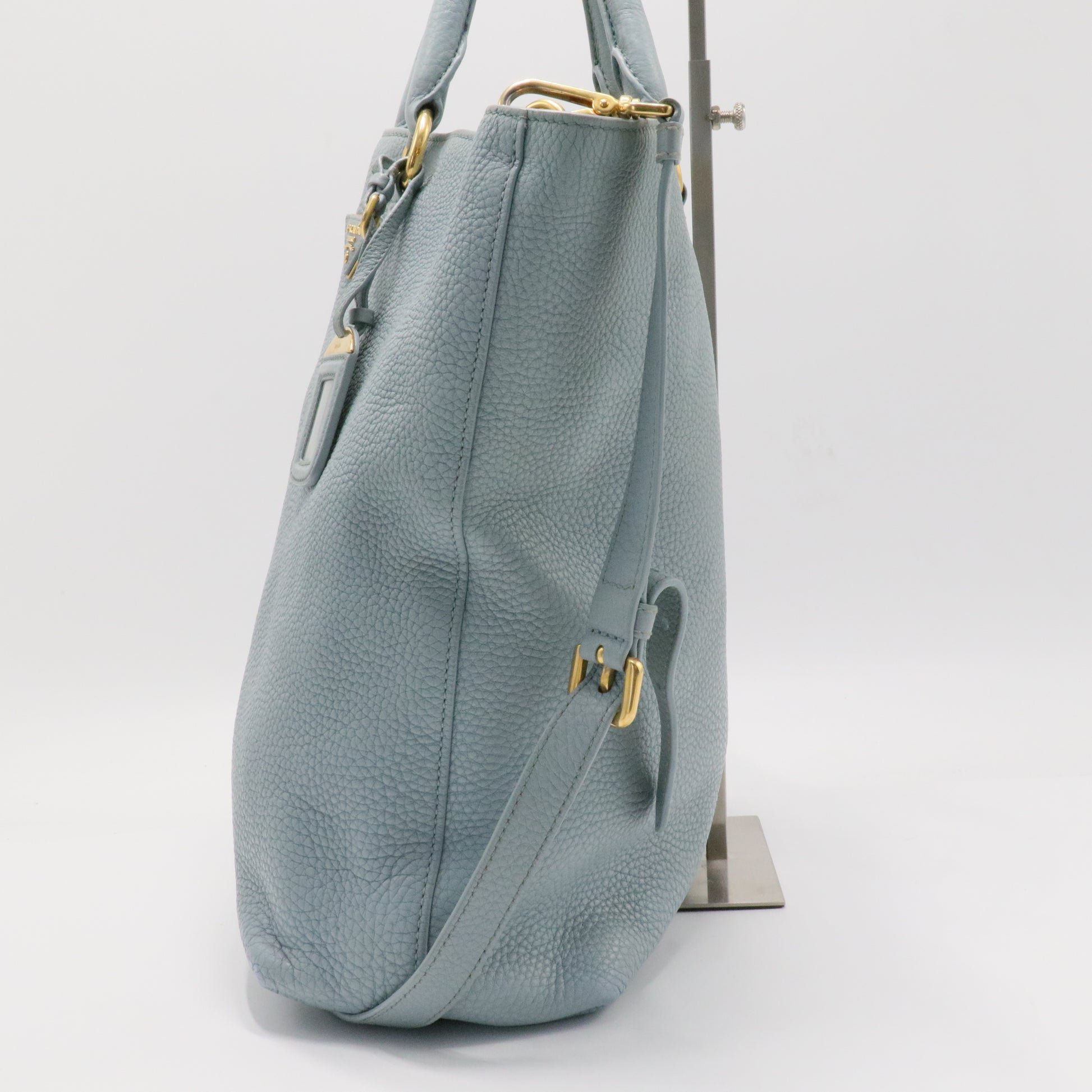 Convertible Shopper Tote Vitello Daino