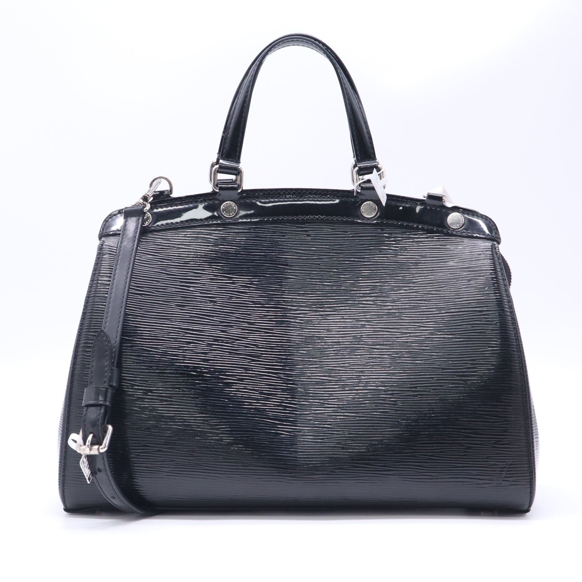 Louis Vuitton Black Electric Epi Leather Brea MM Twins B23907