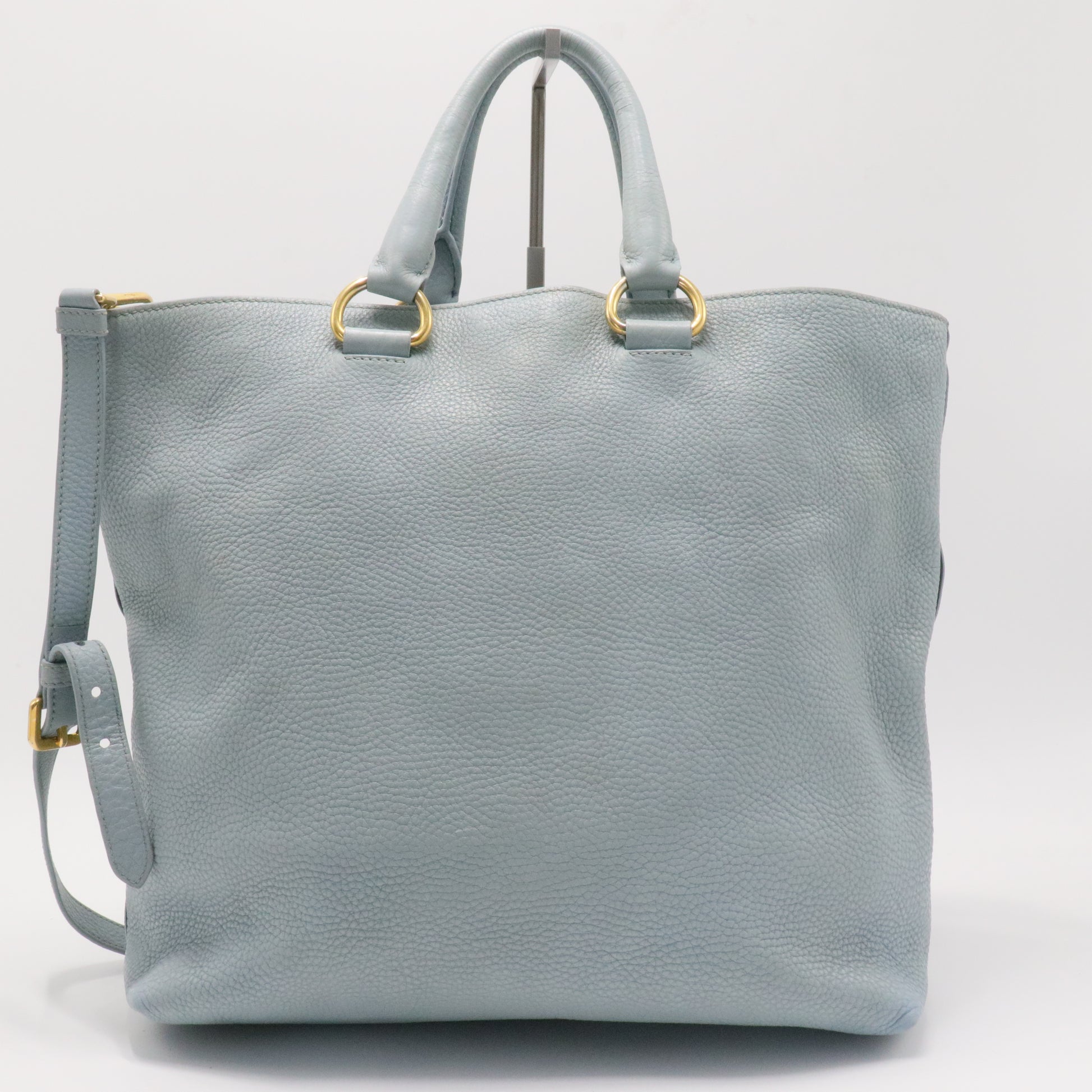 Convertible Shopper Tote Vitello Daino