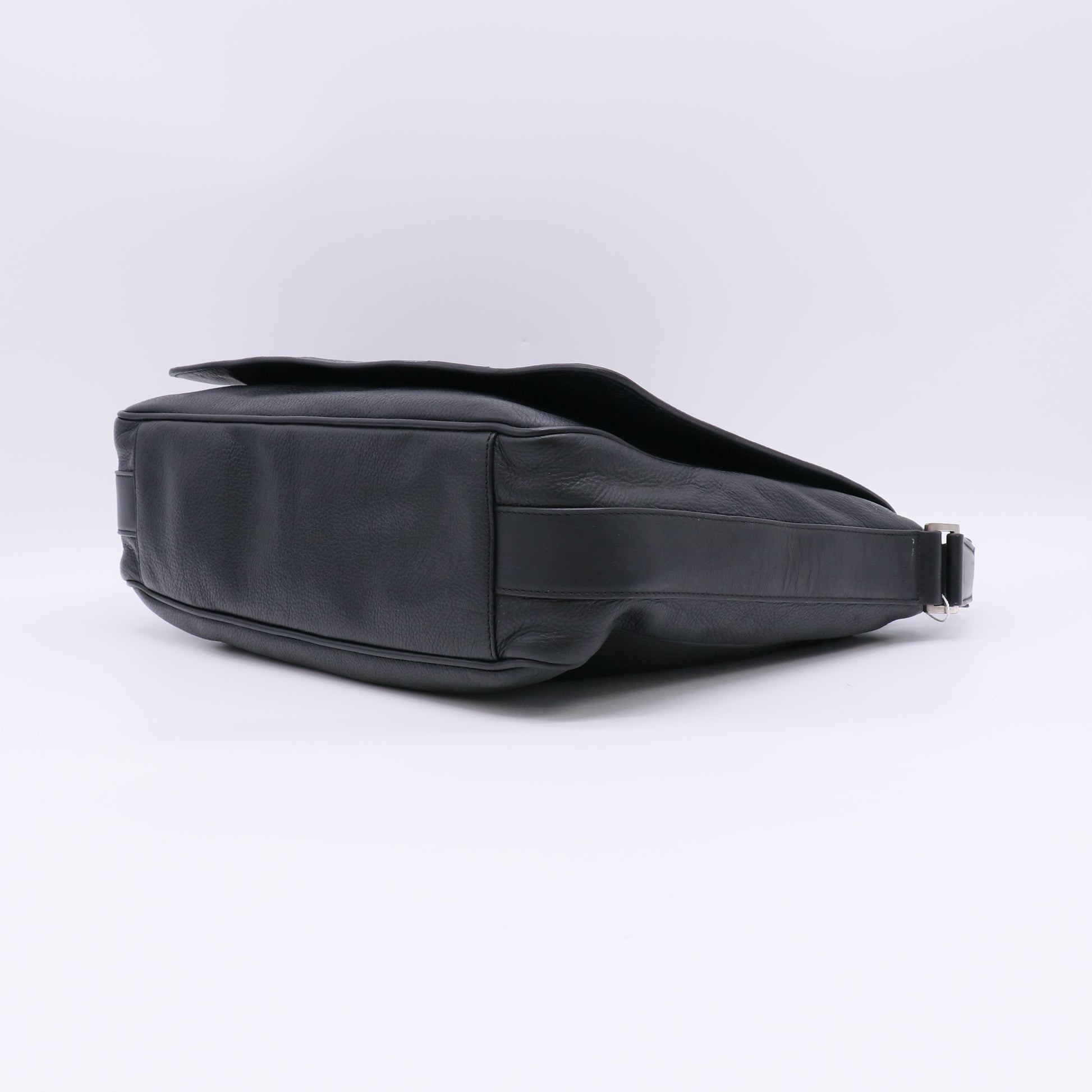 LOEWE Military Leather Messenger Bag twins LDZ384