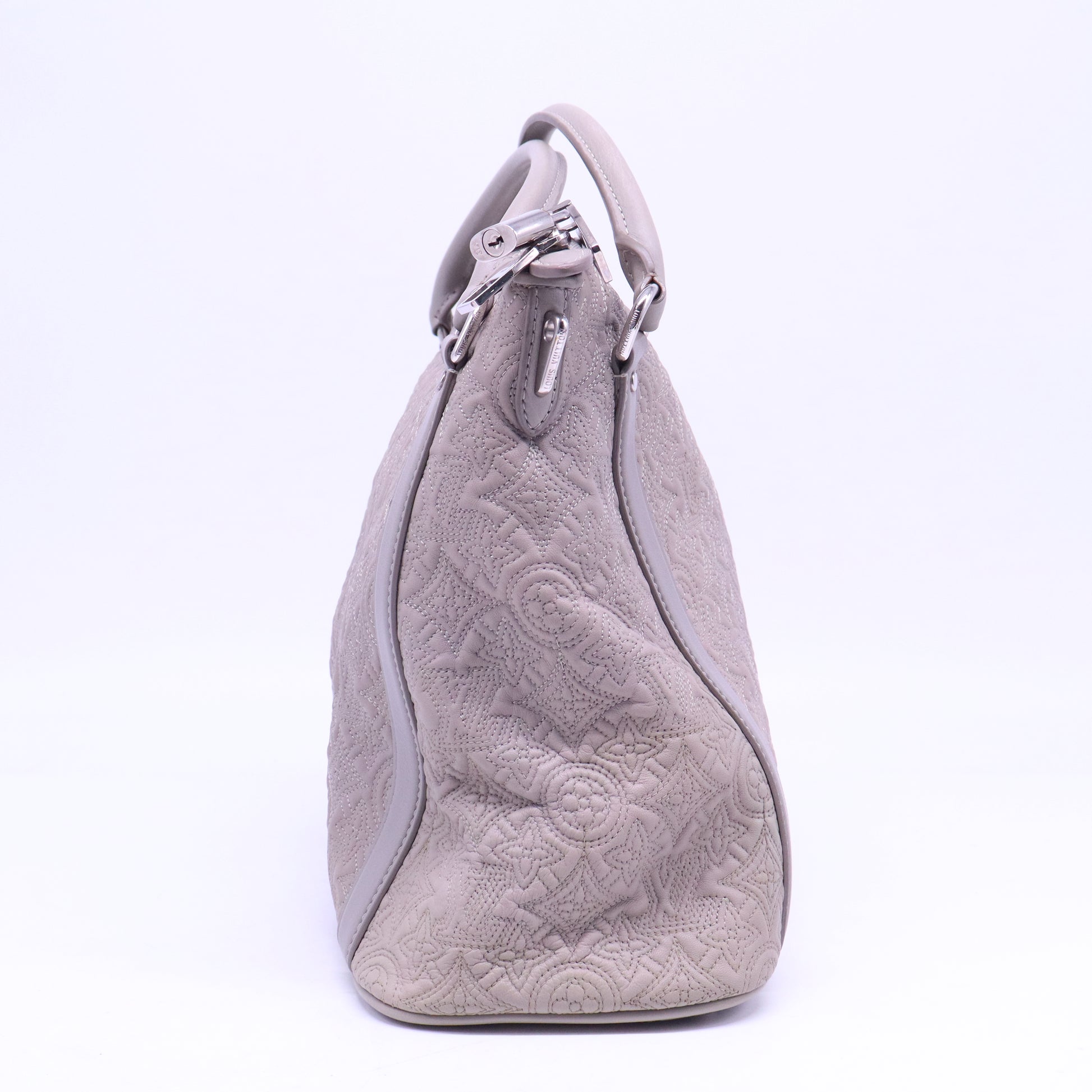 Gris Clair Monogram Lambskin Antheia Ixia PM Bag B21066