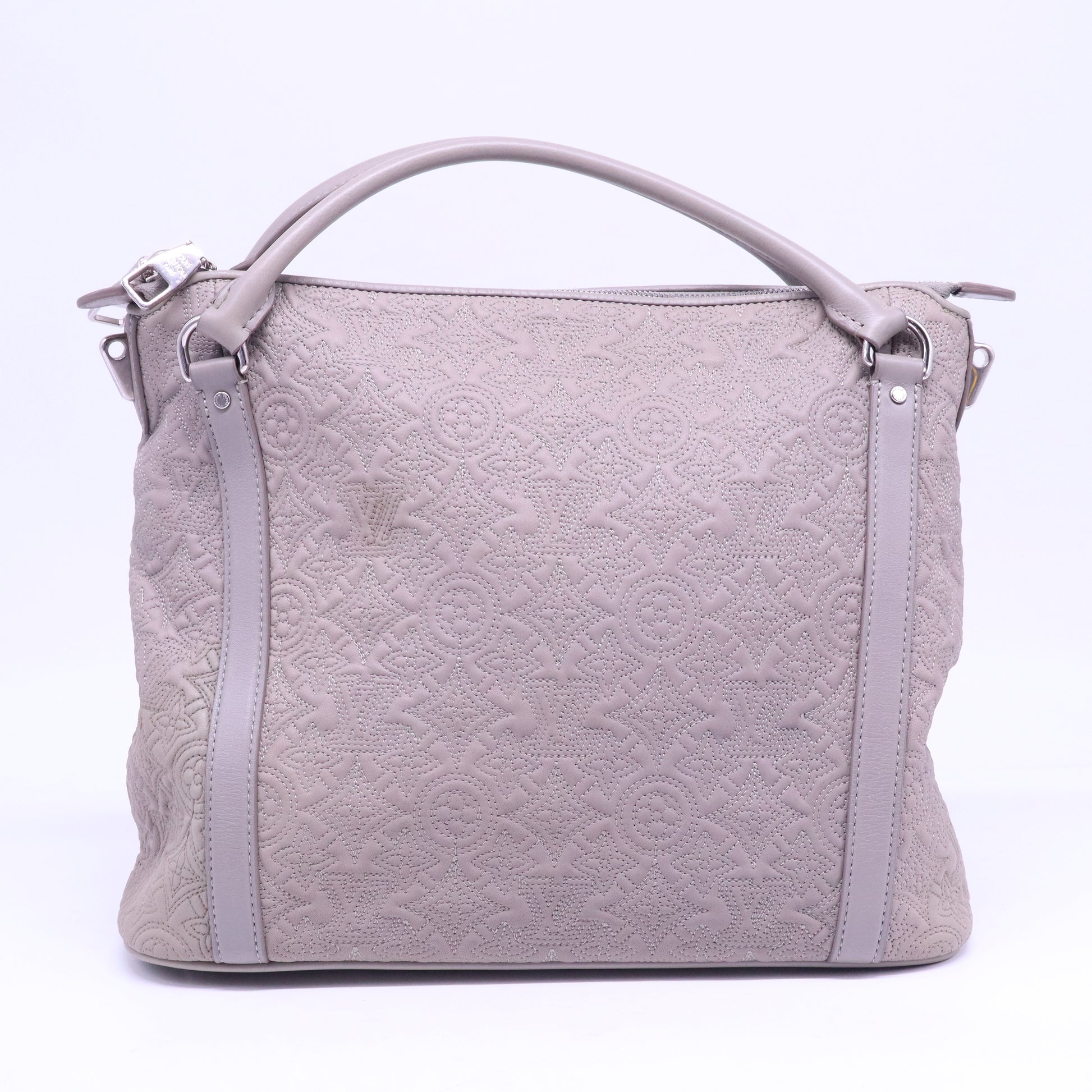 Gris Clair Monogram Lambskin Antheia Ixia PM Bag B21066