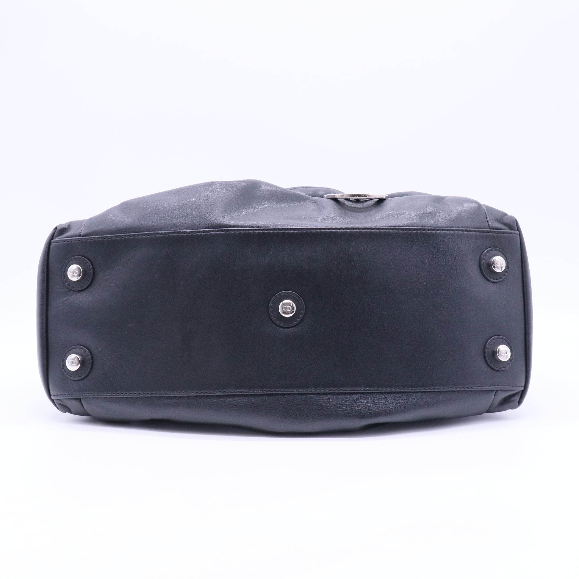 Dior Le Trente leather handbag Black Leather twins