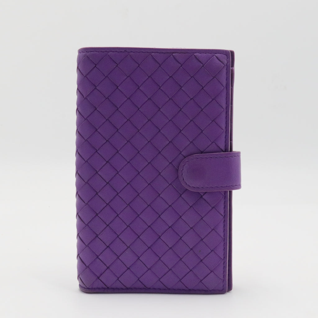 French Wallet Intrecciato Nappa Compact