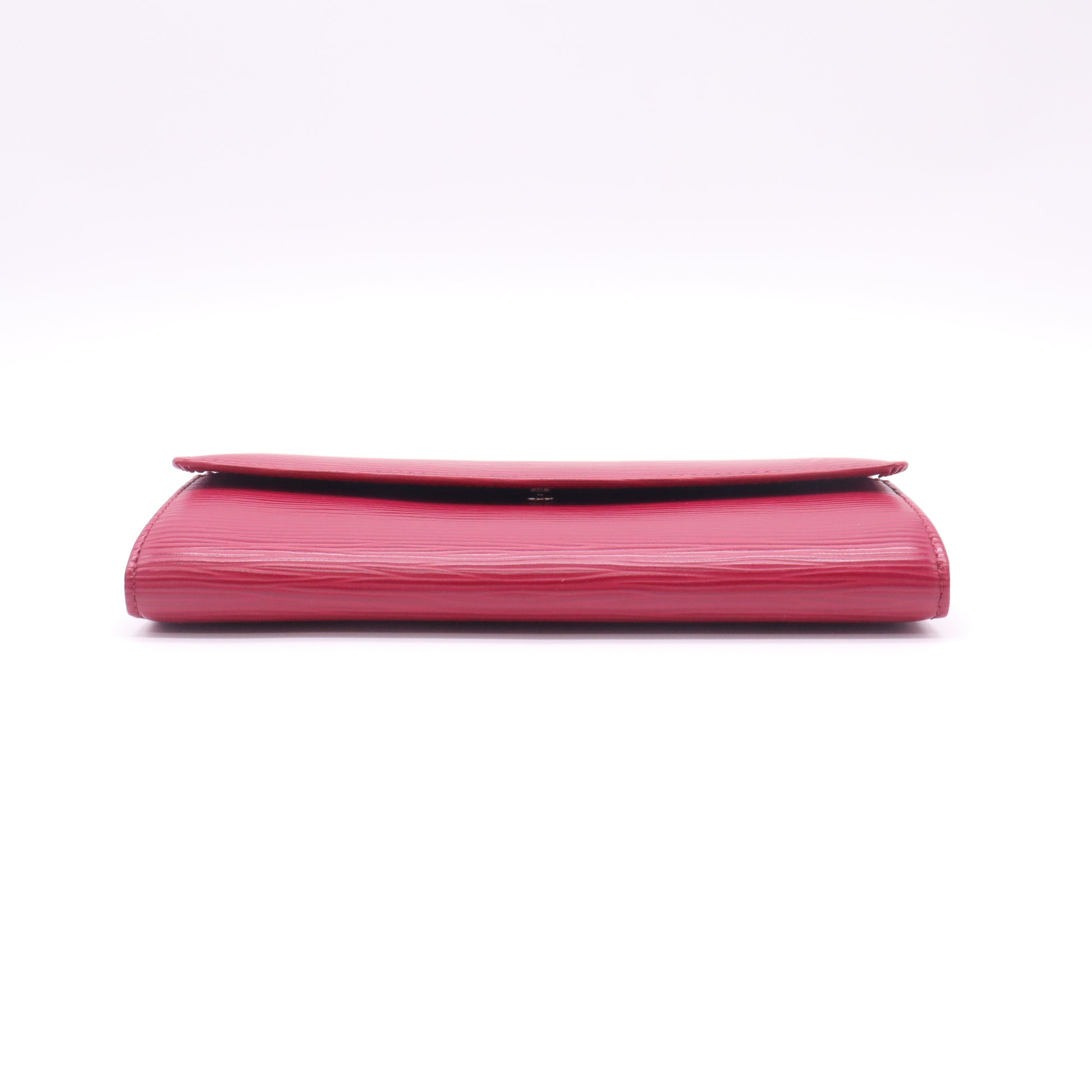 Red Epi Leather Elise Long Wallet W22567