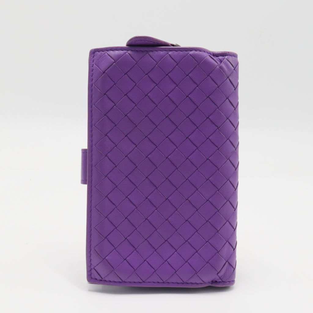 French Wallet Intrecciato Nappa Compact