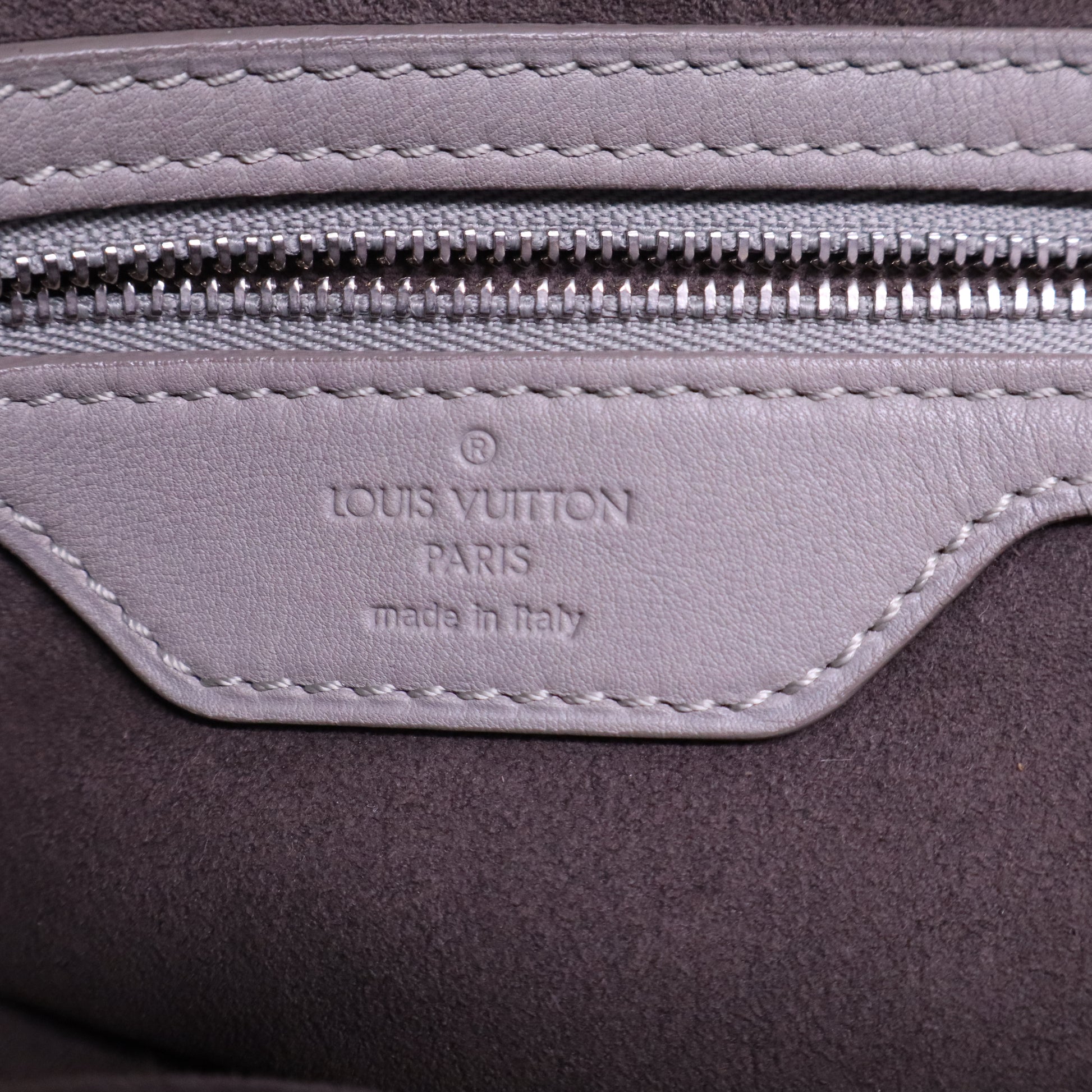 Gris Clair Monogram Lambskin Antheia Ixia PM Bag B21066