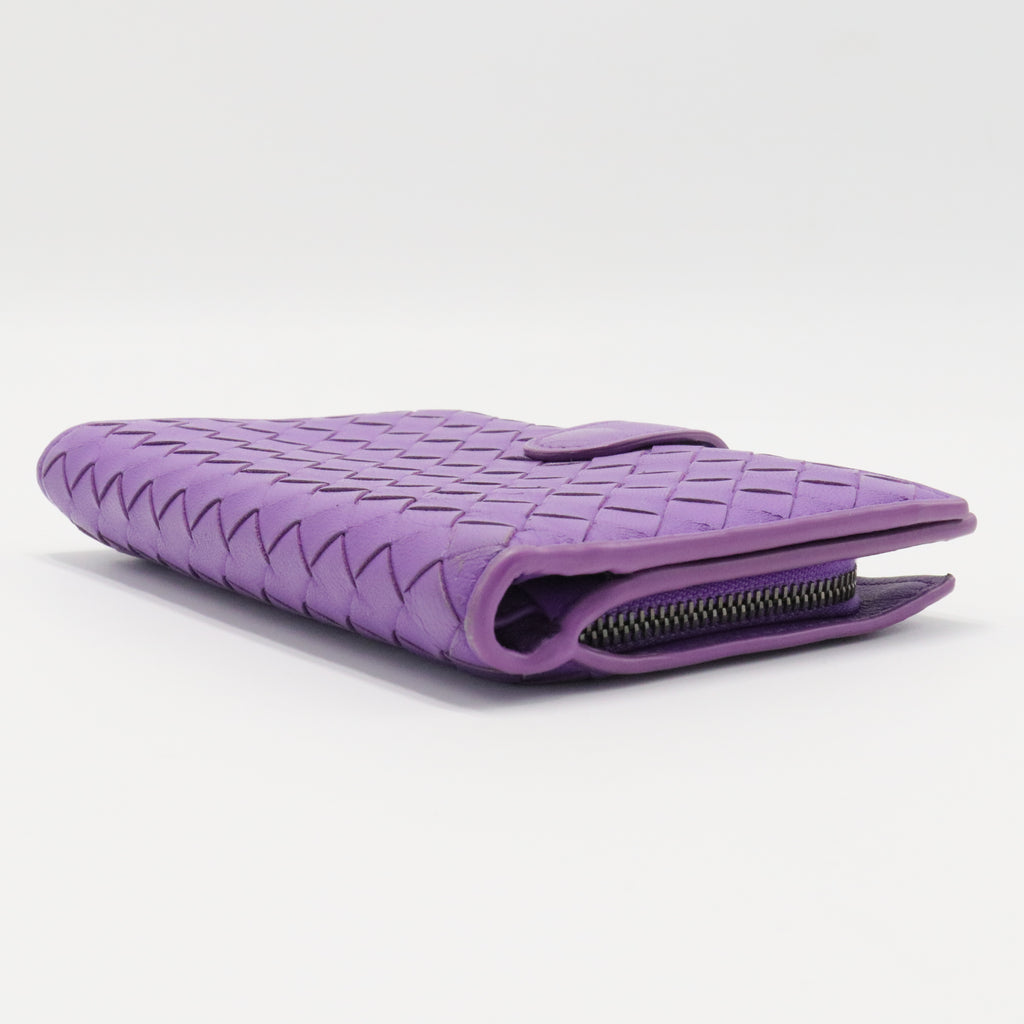French Wallet Intrecciato Nappa Compact