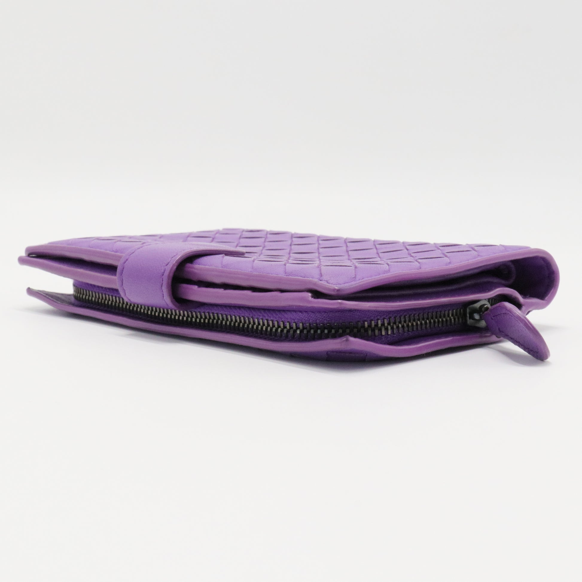 French Wallet Intrecciato Nappa Compact