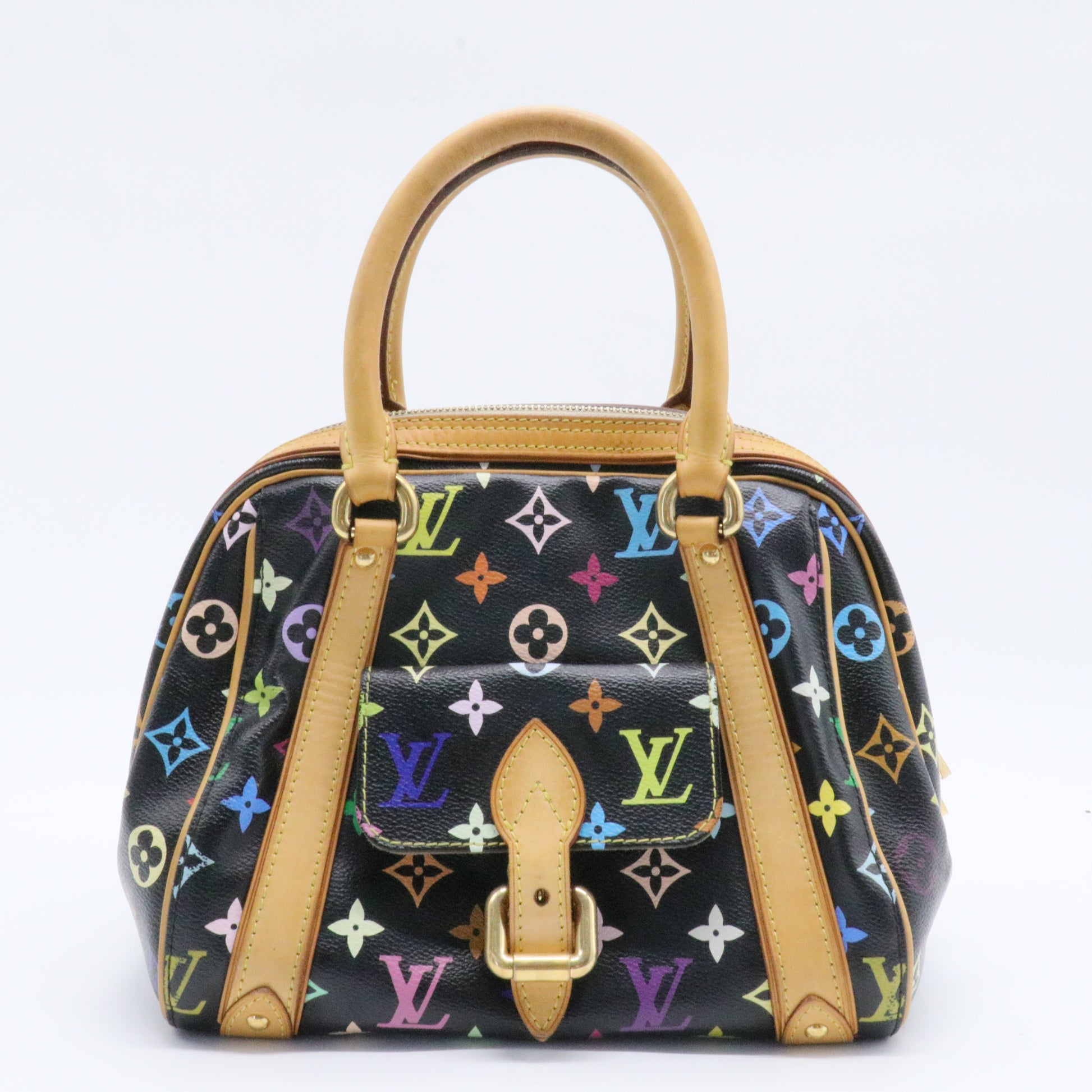 Priscilla cloth handbag Louis Vuitton