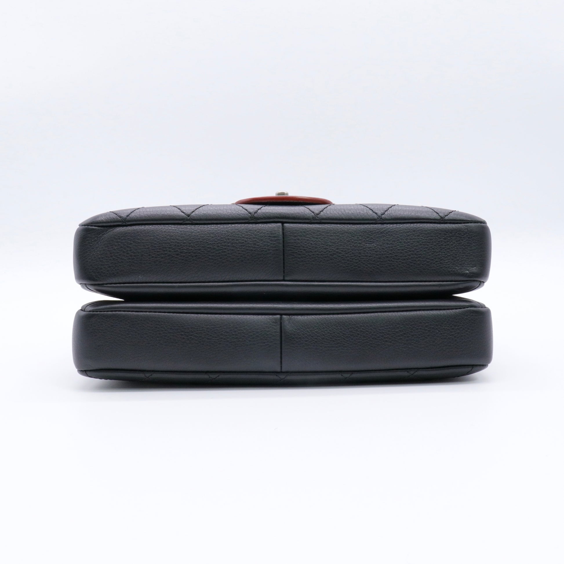 Archi Chic Flap Bag Quilted Grained Calfskin twins