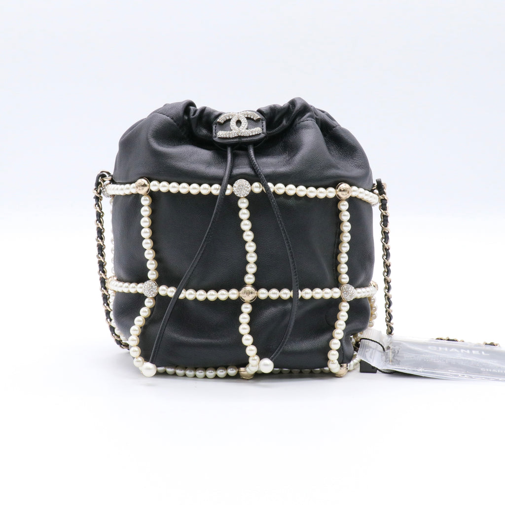 Coco Mark Shoulder Bag Black twins