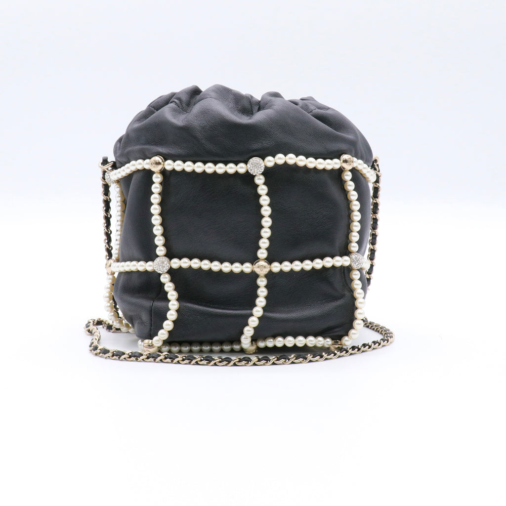 Coco Mark Shoulder Bag Black twins