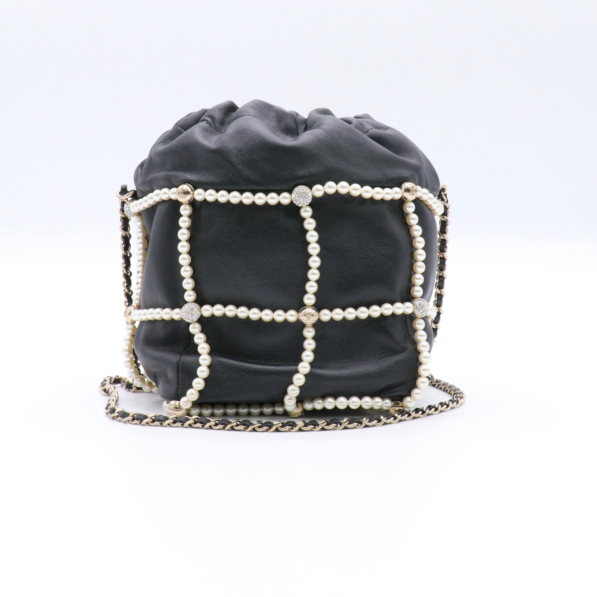 Coco Mark Shoulder Bag Black twins