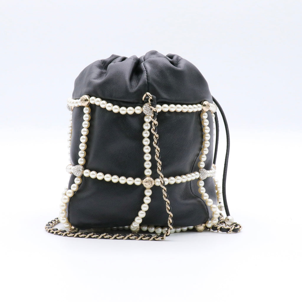 Coco Mark Shoulder Bag Black twins