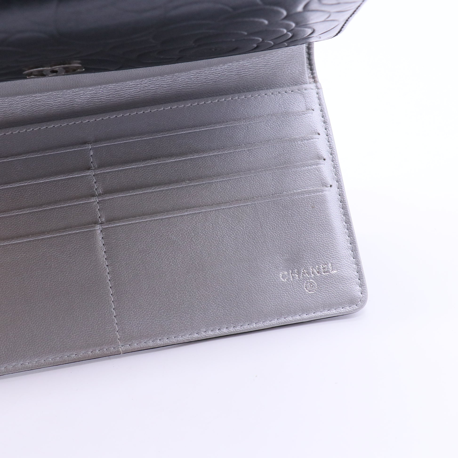 CAMELLIA EMBOSSED Large Wallet