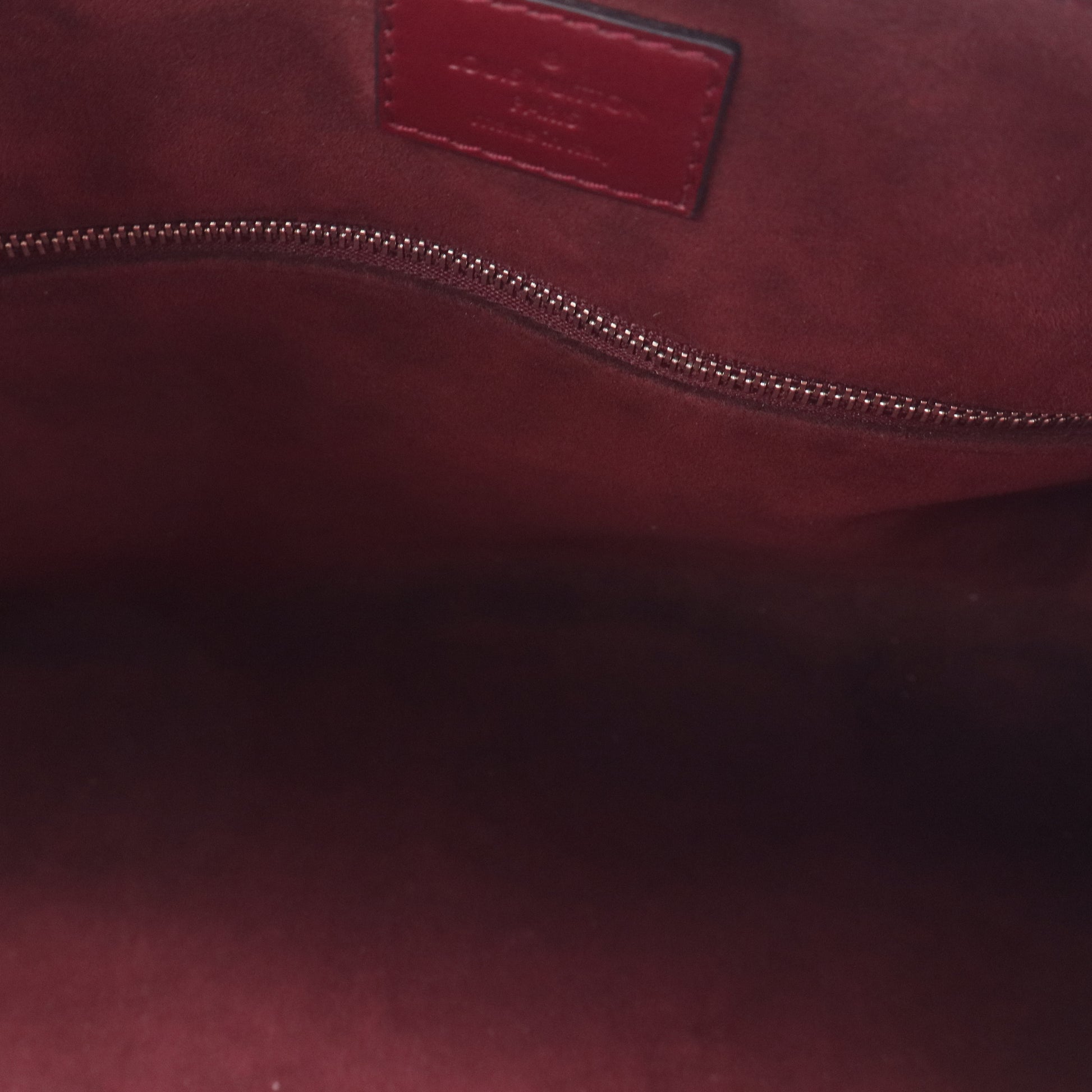 Louis Vuitton Monogram Shine Doc PM Bordeaux twins