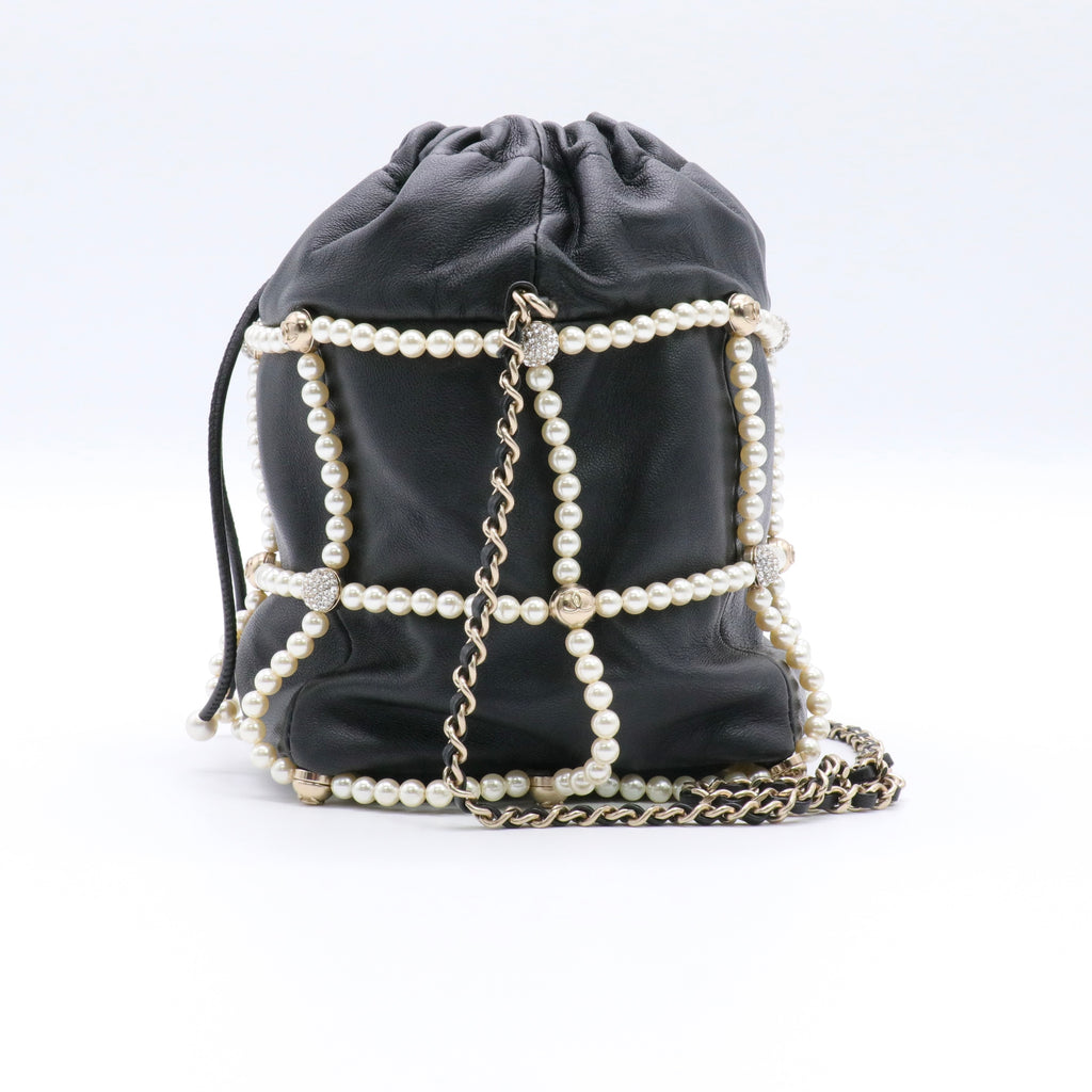 Coco Mark Shoulder Bag Black twins