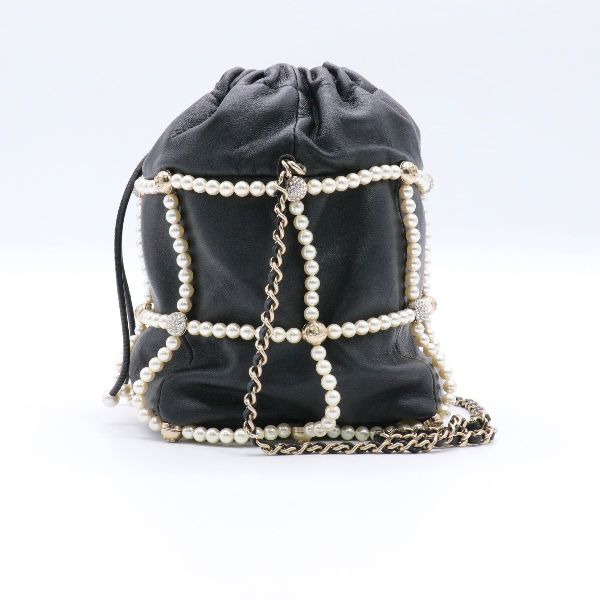 Coco Mark Shoulder Bag Black twins