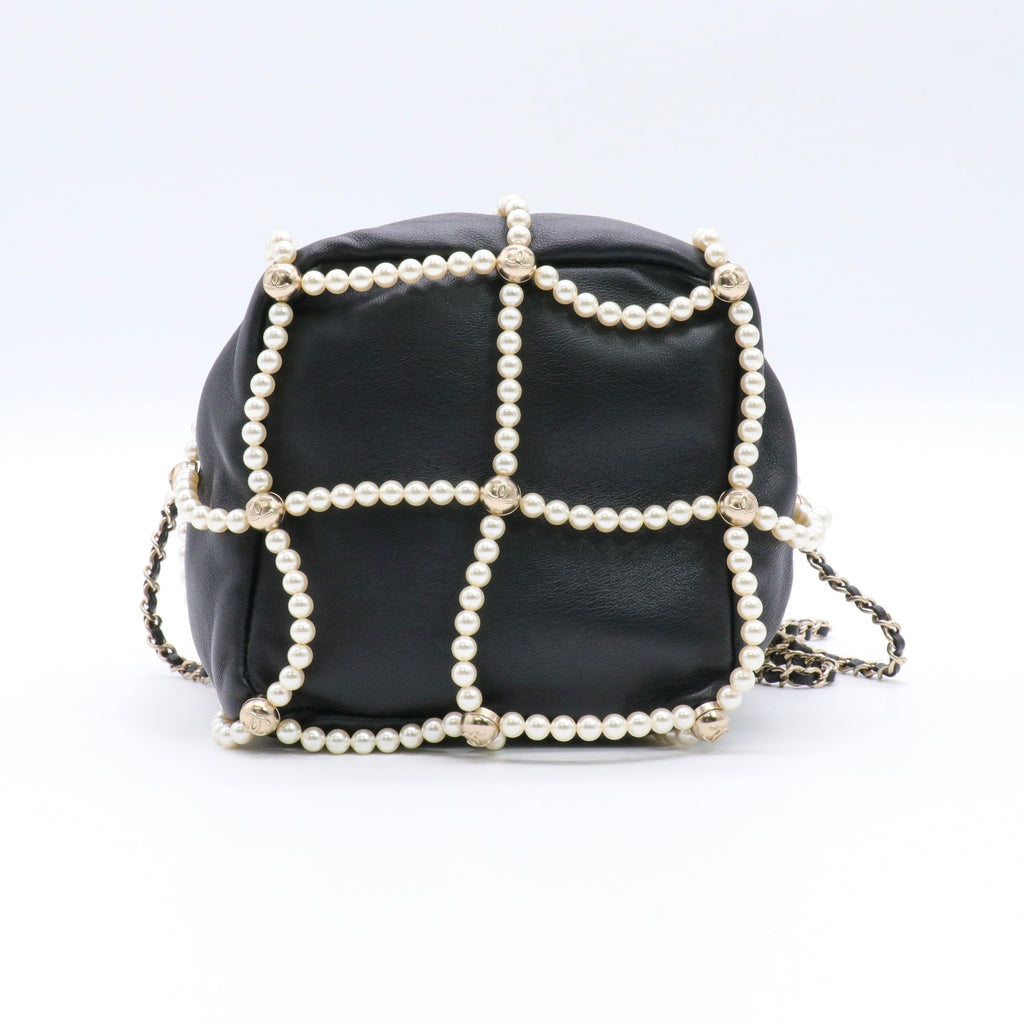 Coco Mark Shoulder Bag Black twins