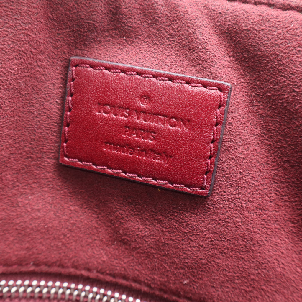 Louis Vuitton Monogram Shine Doc PM Bordeaux twins