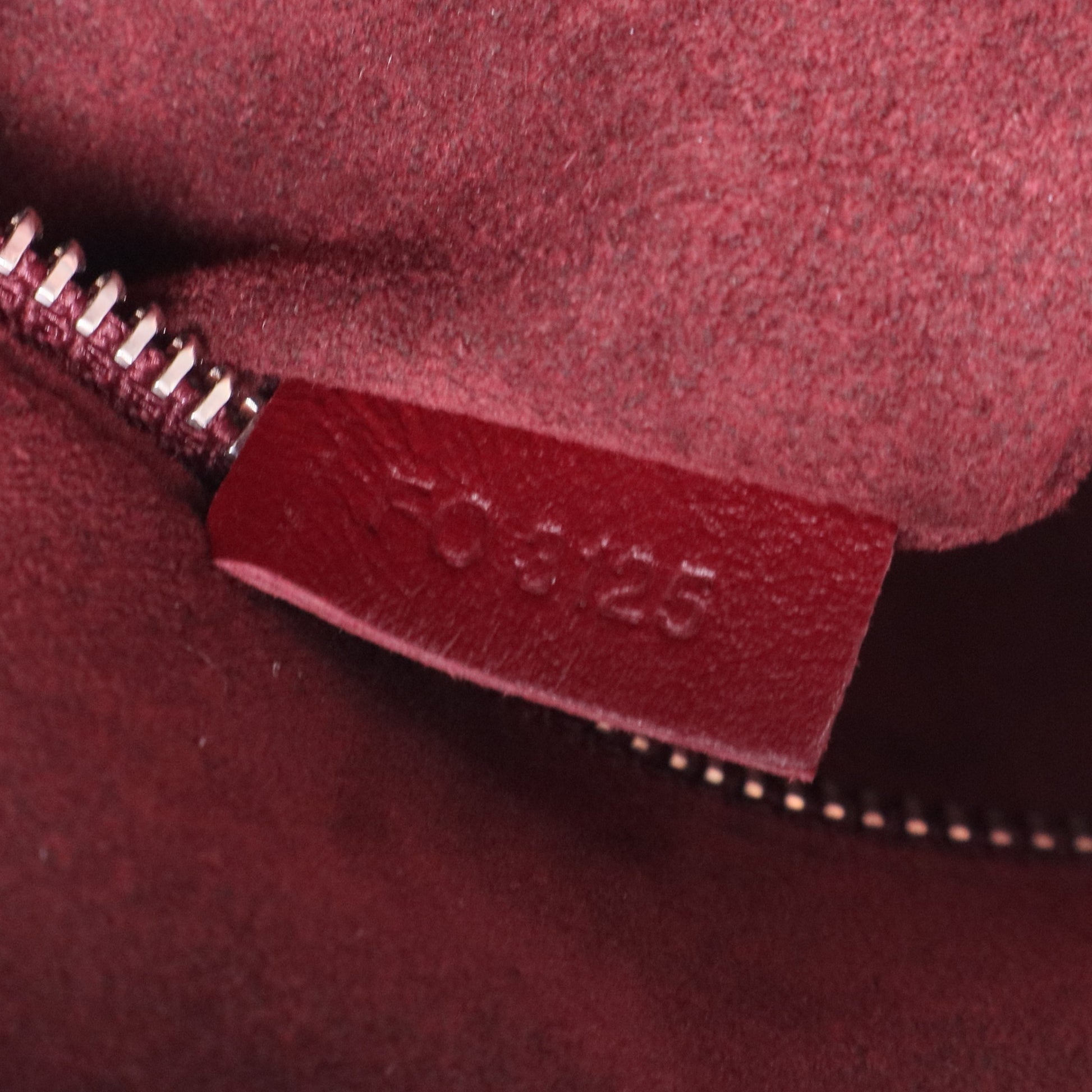 Louis Vuitton Monogram Shine Doc PM Bordeaux twins