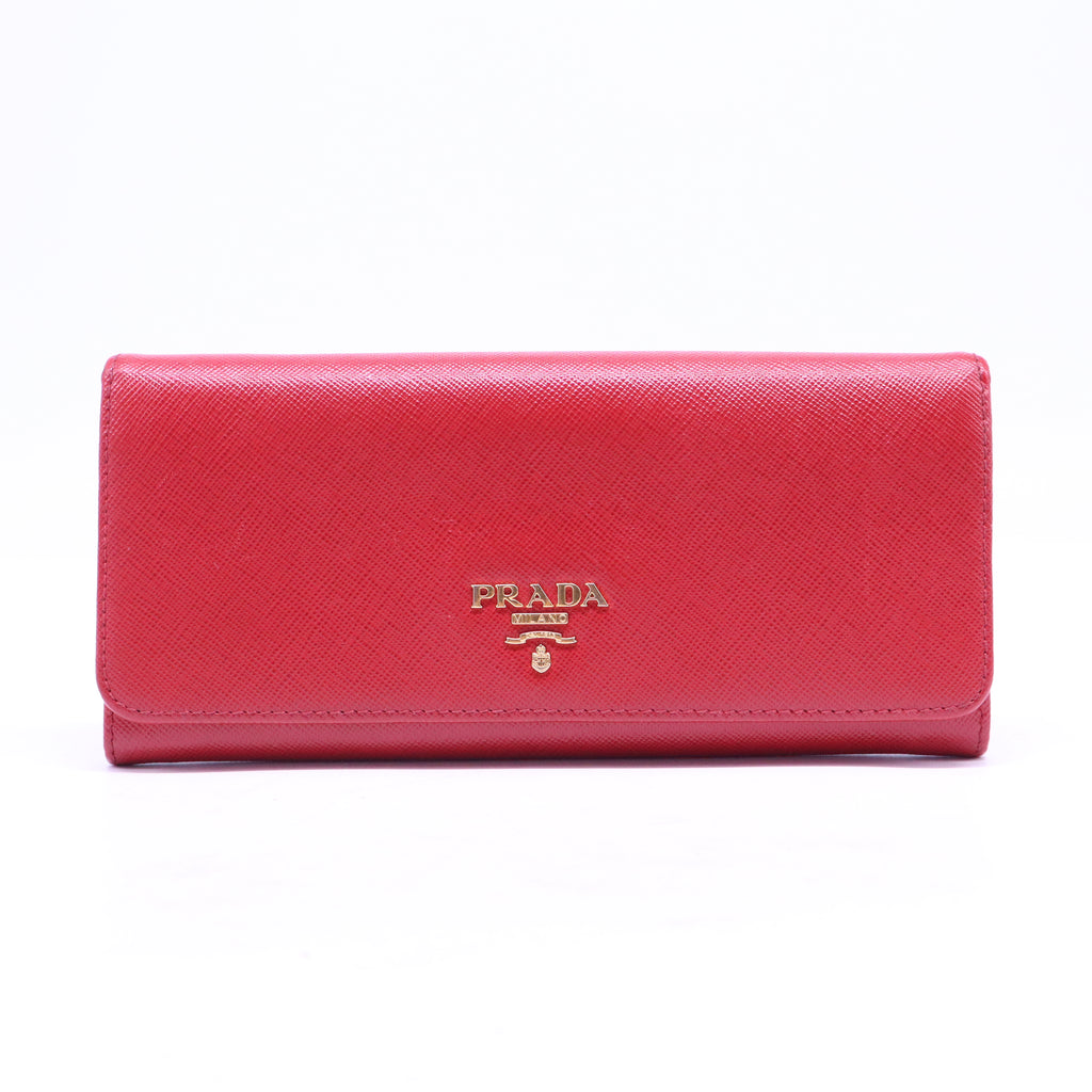 Saffiano Metal Leather Continental Wallet W20646