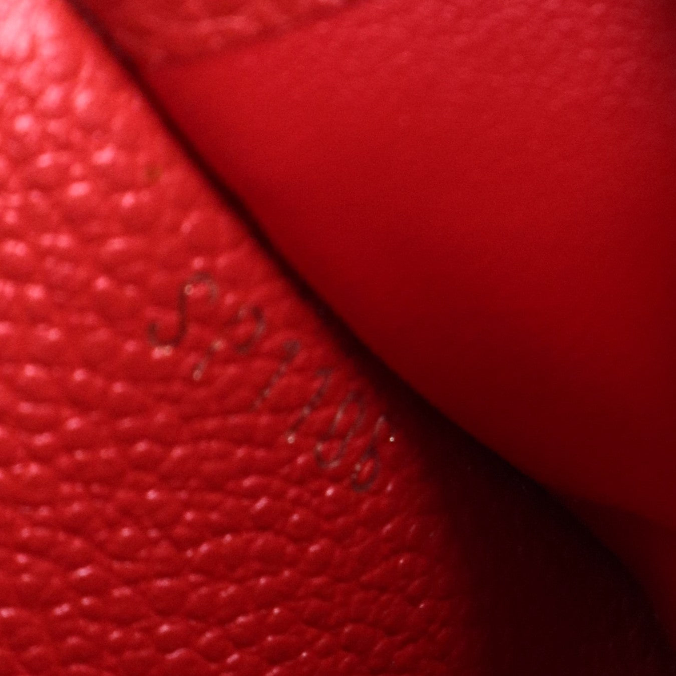 Louis Vuitton Burgundy Leather Monogram Canvas Venus Wallet Twins