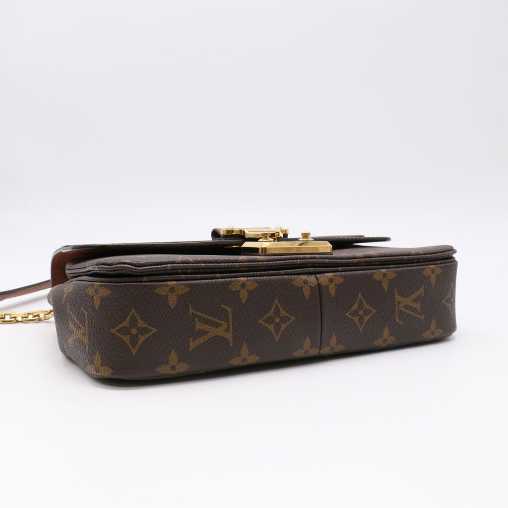 Louis Vuitton Marceau Handbag Monogram Canvas with Leather twins LDJ5603