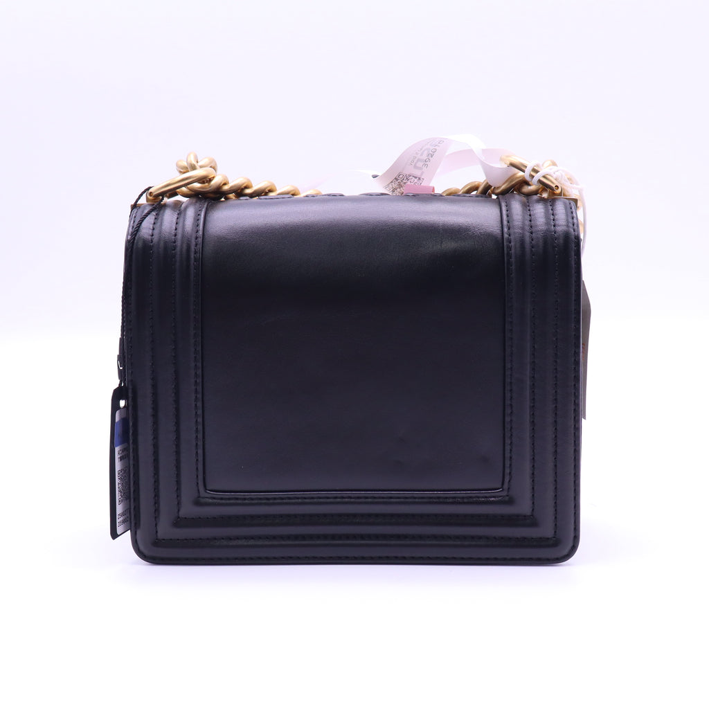 Reverso Square Boy Flap Bag Calfskin Small Twins LDJ4087