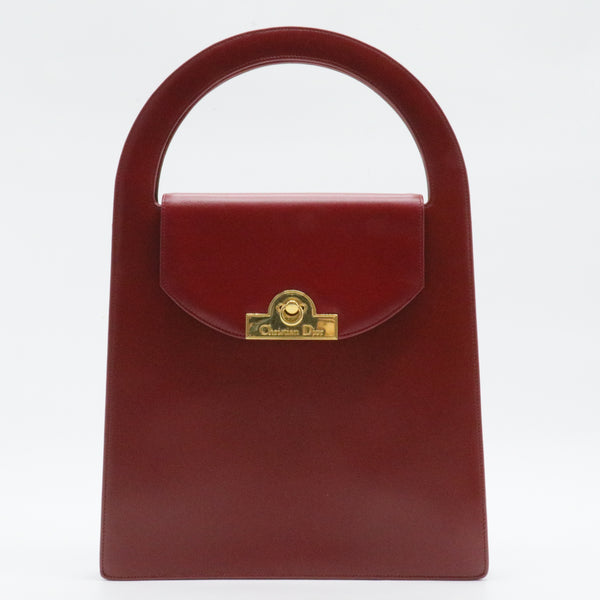 Top Handle Bag Red