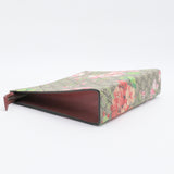 Toiletry Pouch Blooms Print GG Coated Canvas Small