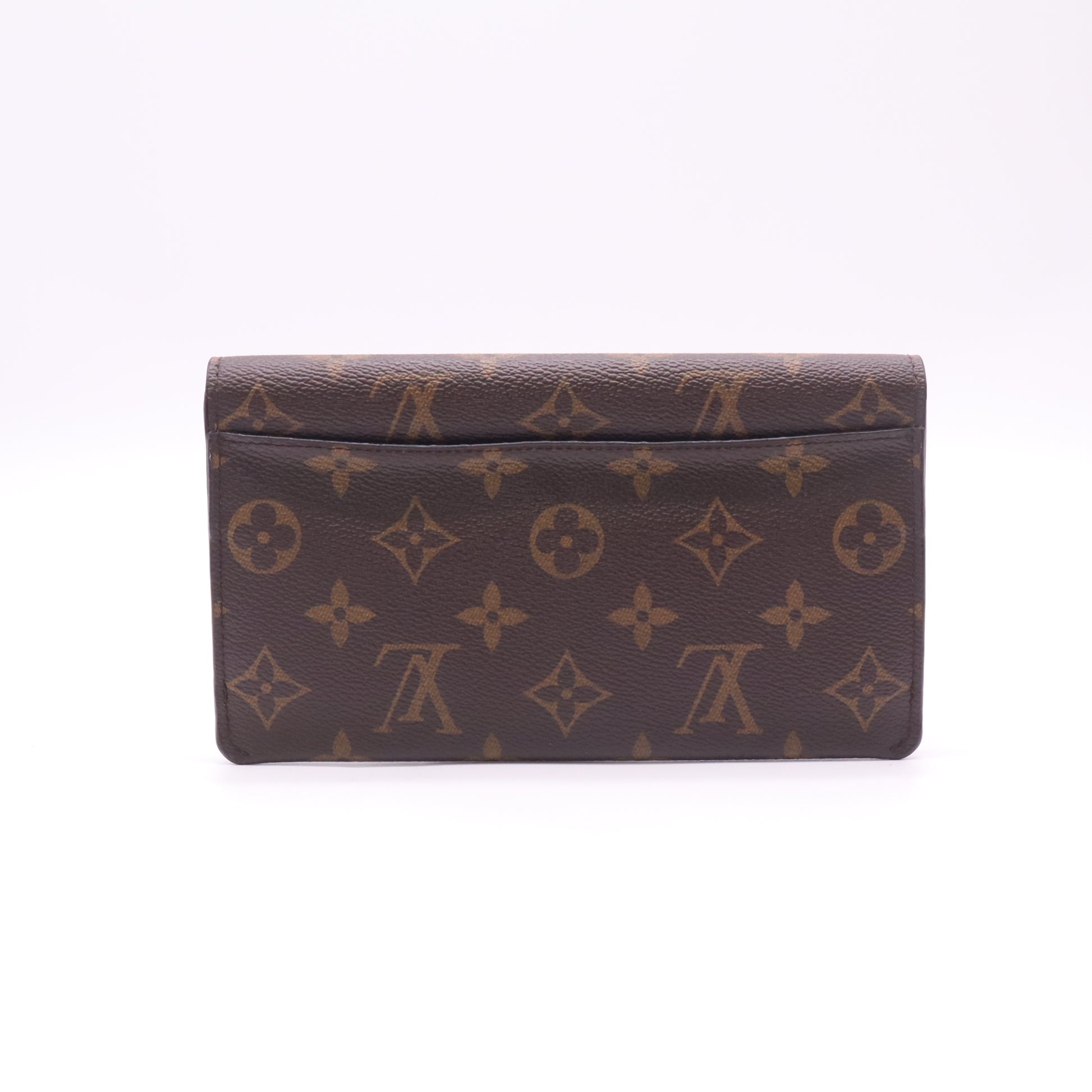 Fuchsia Monogram Canvas Jeanne Wallet W22538